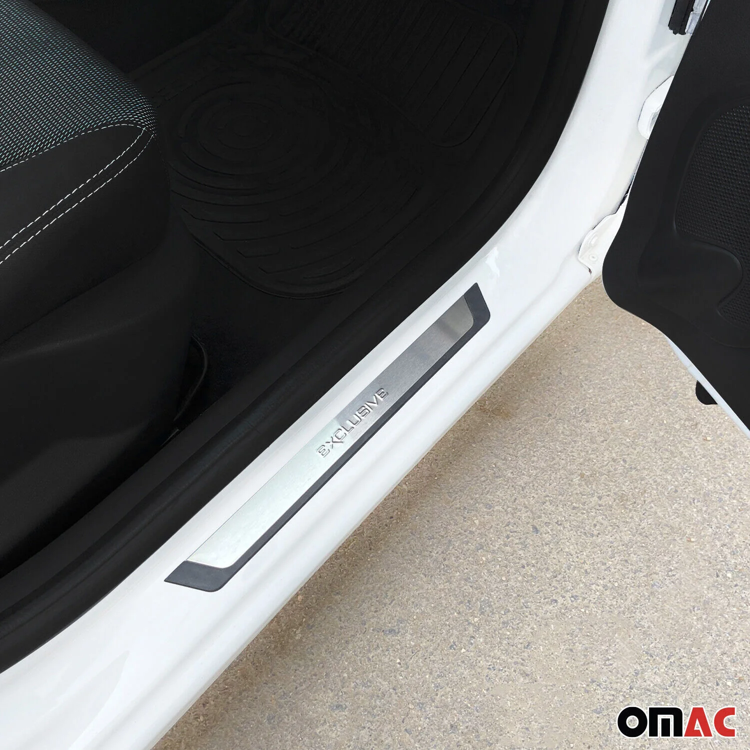 Einstiegsleisten Türschweller für Opel Mokka-e Astra Corsa Tigra Chrom Gebürstet - Image 2