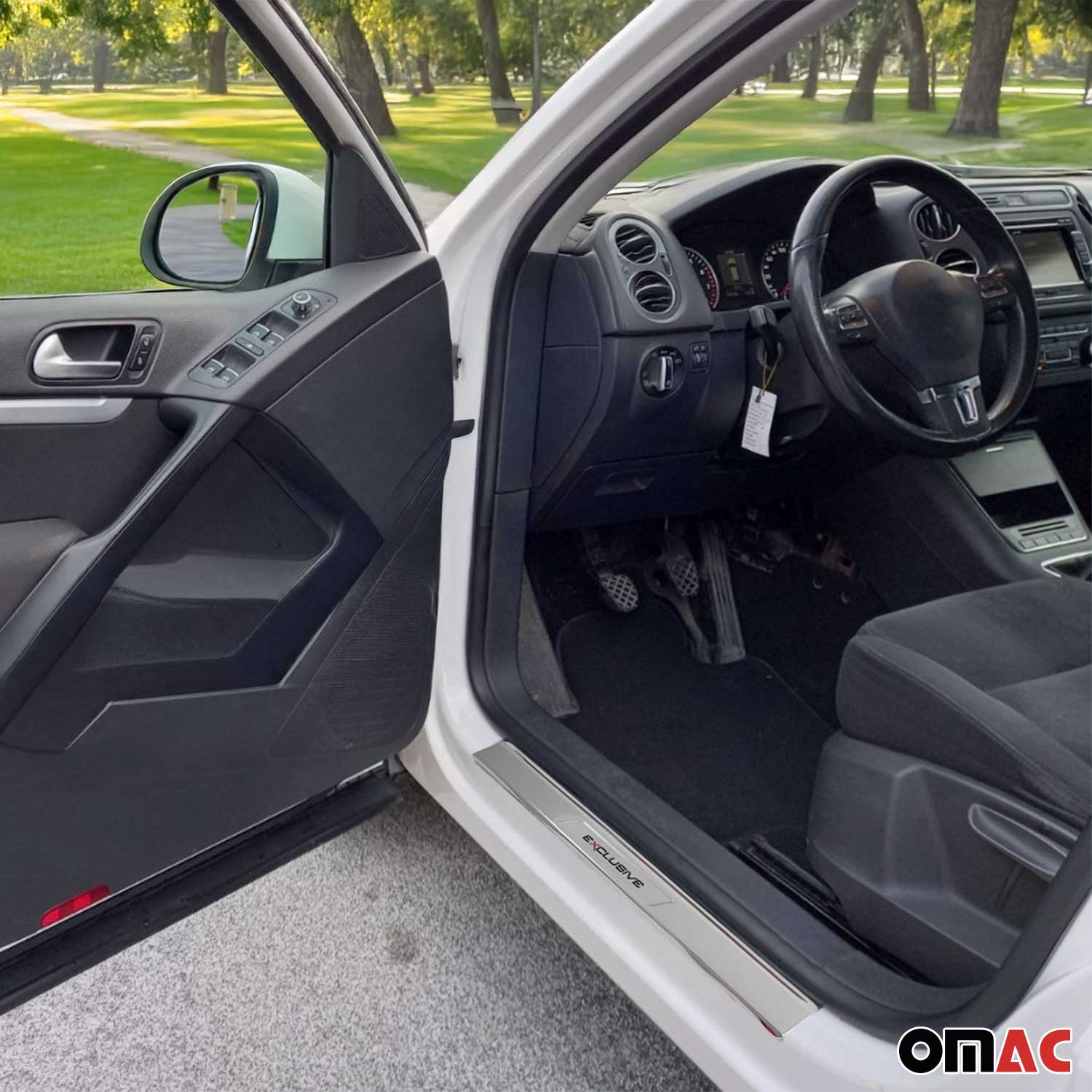 Einstiegsleisten Türschweller Exclusive für VW Tiguan 2007-2011 Edelstahl 2x - Image 2