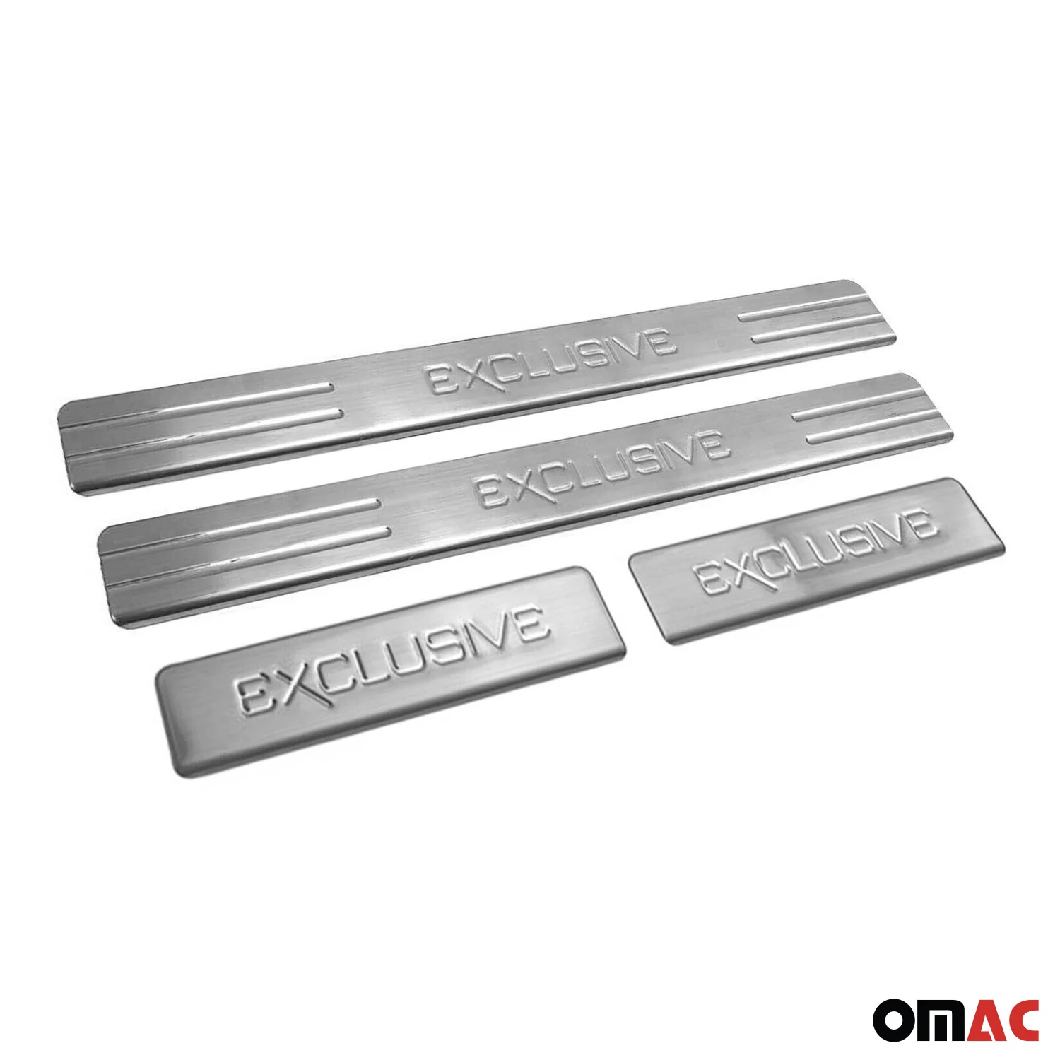 Einstiegsleisten Türschweller Abkantung for Toyota Exclusive Edelstahl Chrom 4x - Image 7