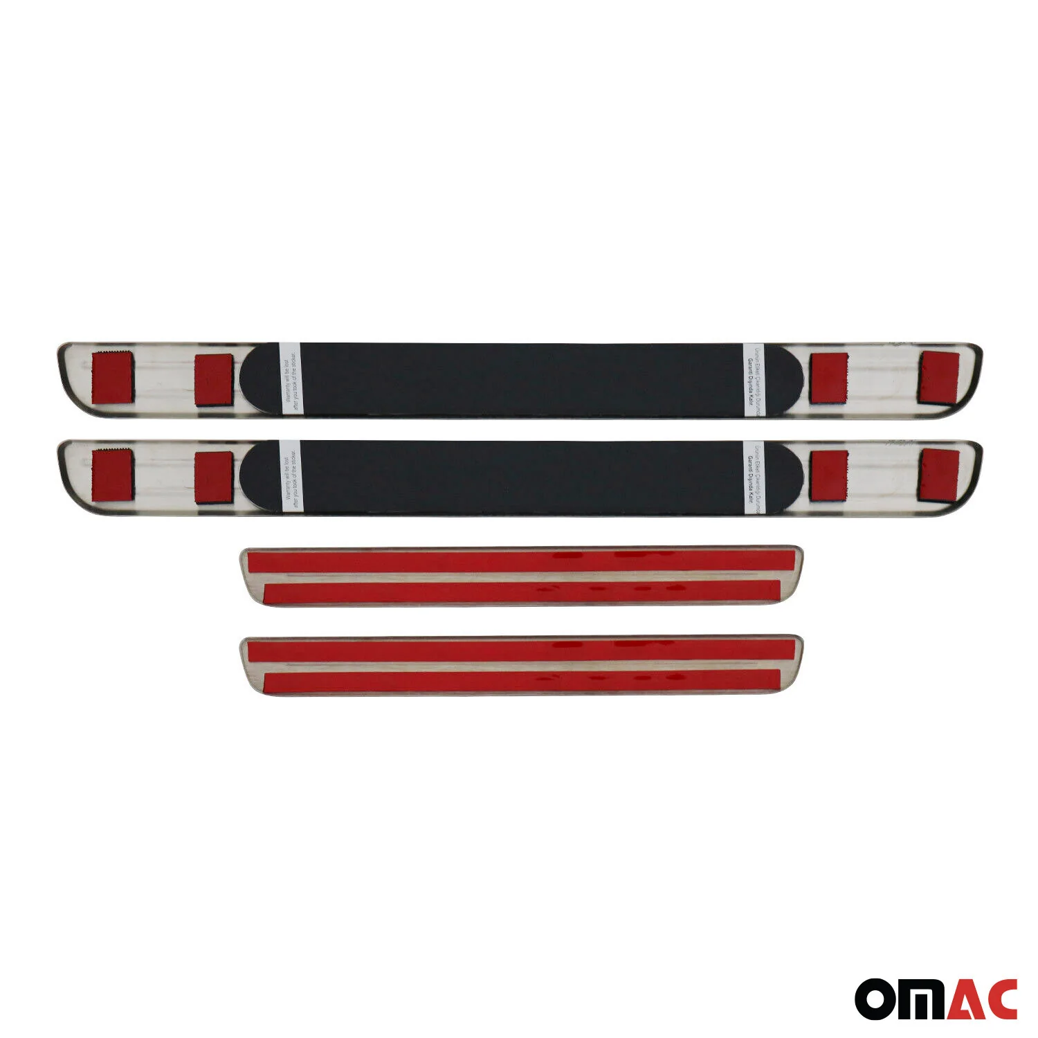 Einstiegsleisten Türschweller Sport für Togg T10X T10F Edelstahl Dunkel 4x - Image 5