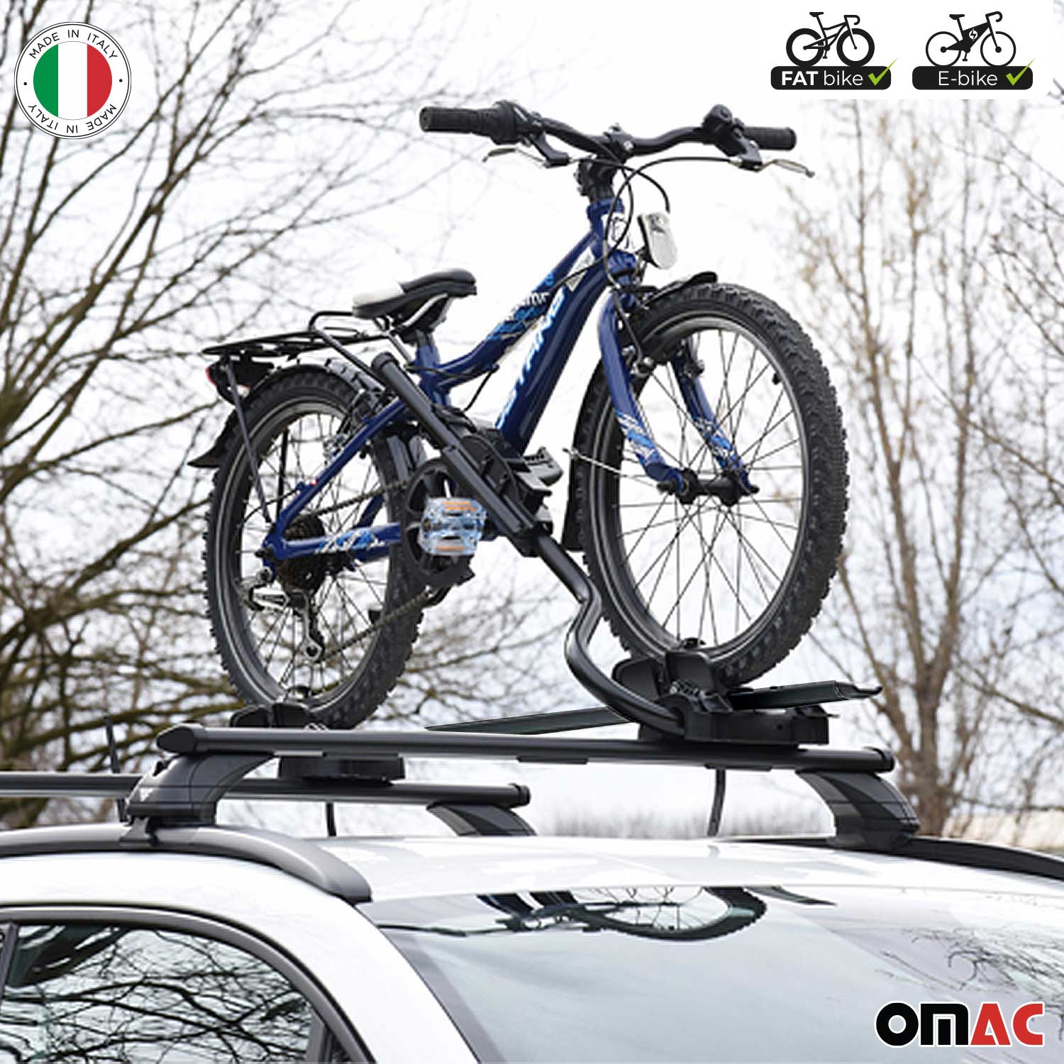 Farad Fahrradträger Dachfahrradträger für Fahrräder bis 25kg Stahl EBike FatBike - Image 3