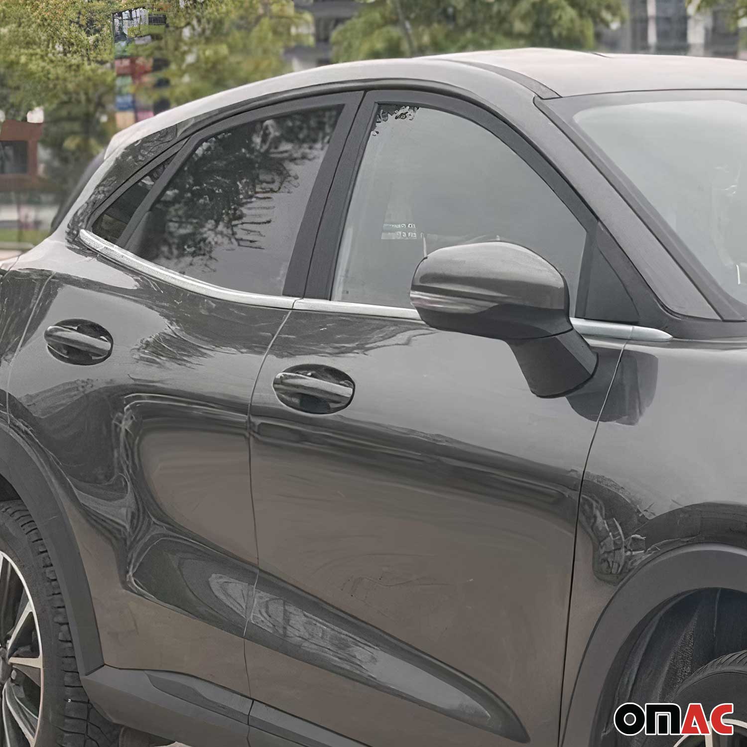 Fensterleisten Fensterrahmen für Ford Puma 2019-2026 Edelstahl Chrom 8 tlg - Image 2
