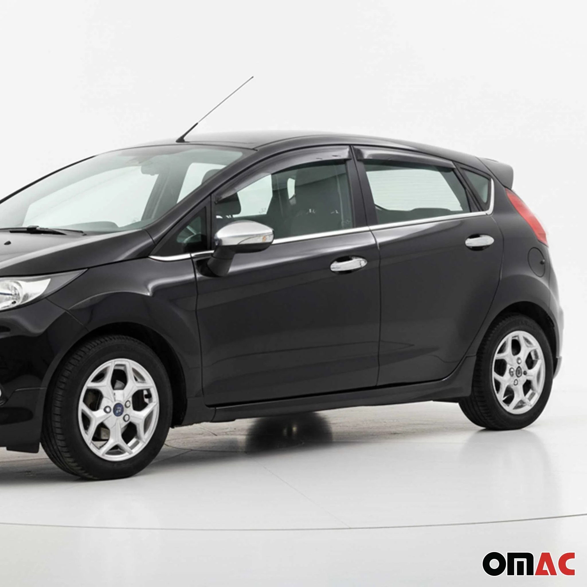 Fensterleisten Zierleisten für Ford Fiesta 2008-2017 Edelstahl Chrom 6tlg - Image 2