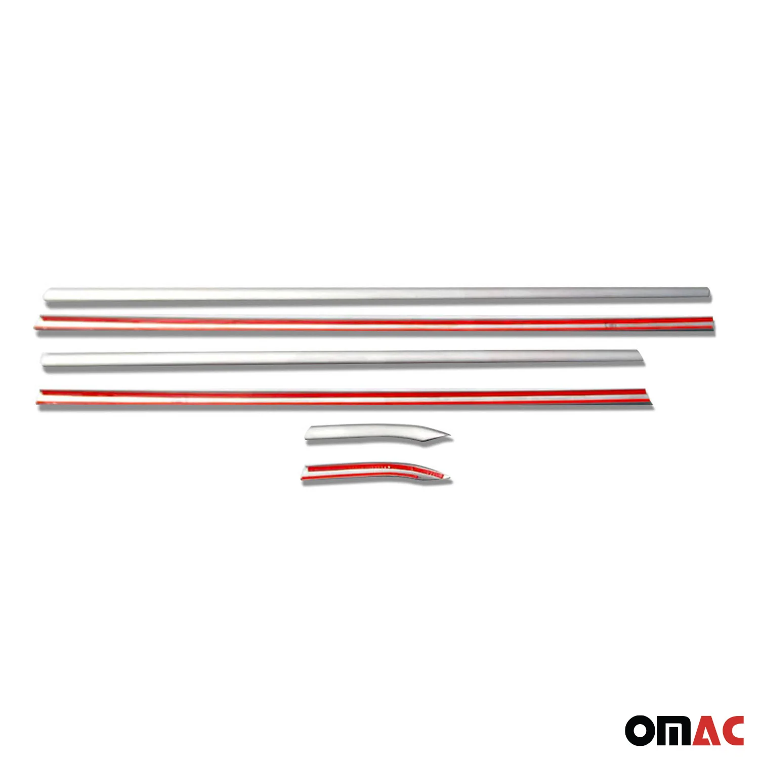 Fensterleisten Zierleisten für Ford Fiesta 2008-2017 Edelstahl Chrom 6tlg - Image 5
