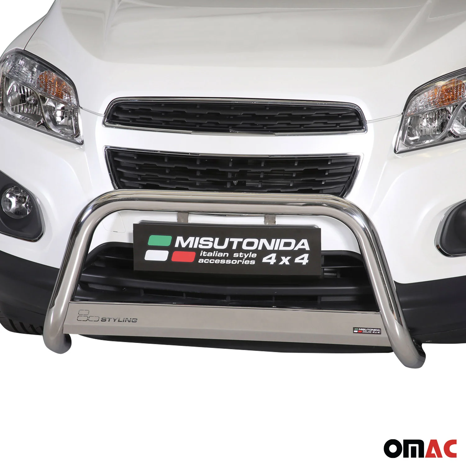 Frontbügel Frontschutzbügel für Chevrolet Trax 2013-2016 ø63mm Stahl Silber - Image 2