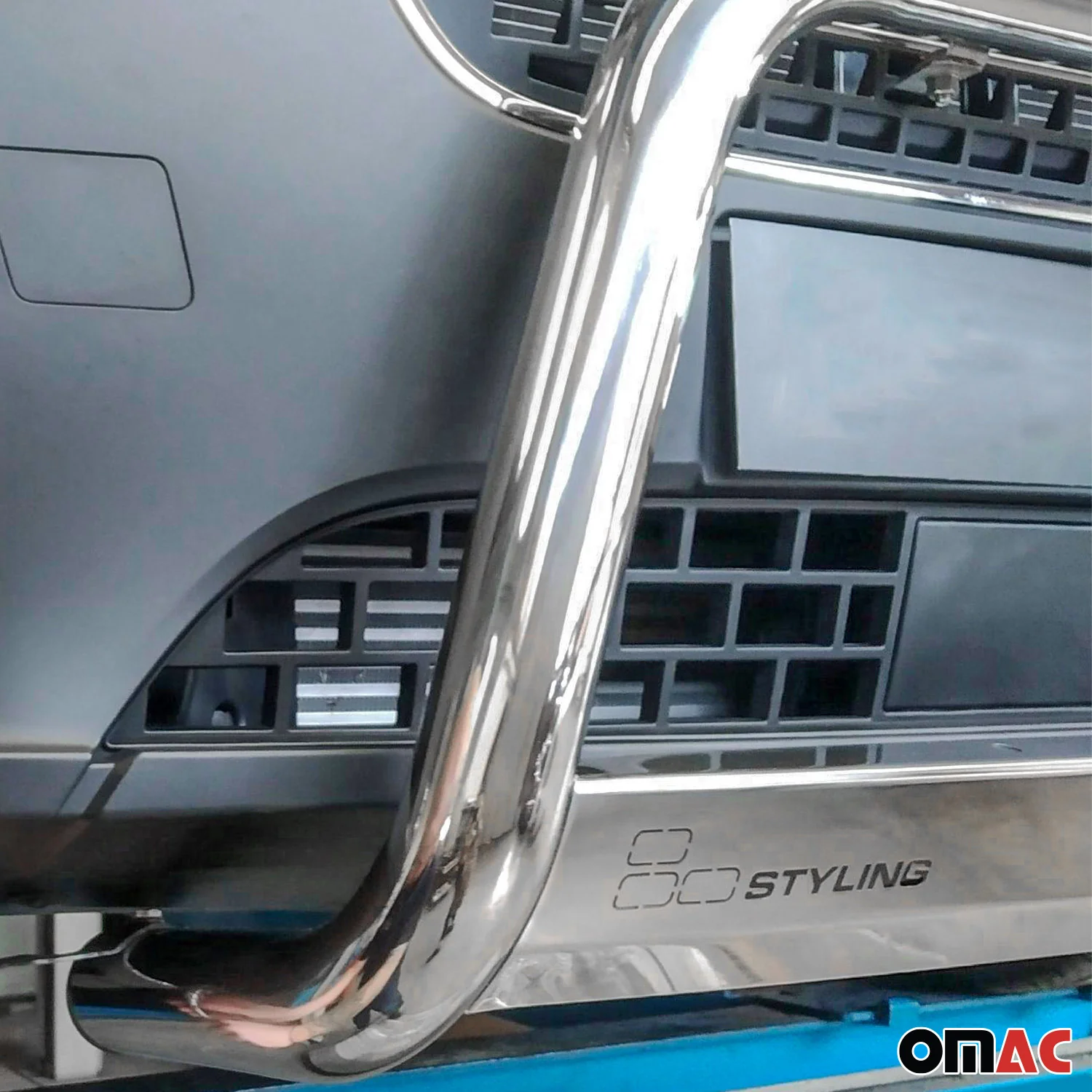 Frontbügel Frontschutzbügel für Dacia Duster 2021-2026 ø63mm Stahl Silber Schutz - Image 5