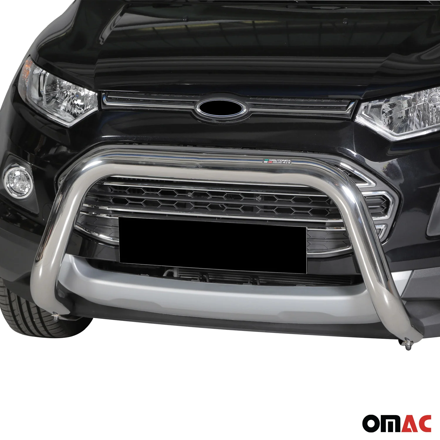 Frontbügel Frontschutzbügel für Ford Ecosport 2013-2017 ø76mm Stahl Silber - Image 2