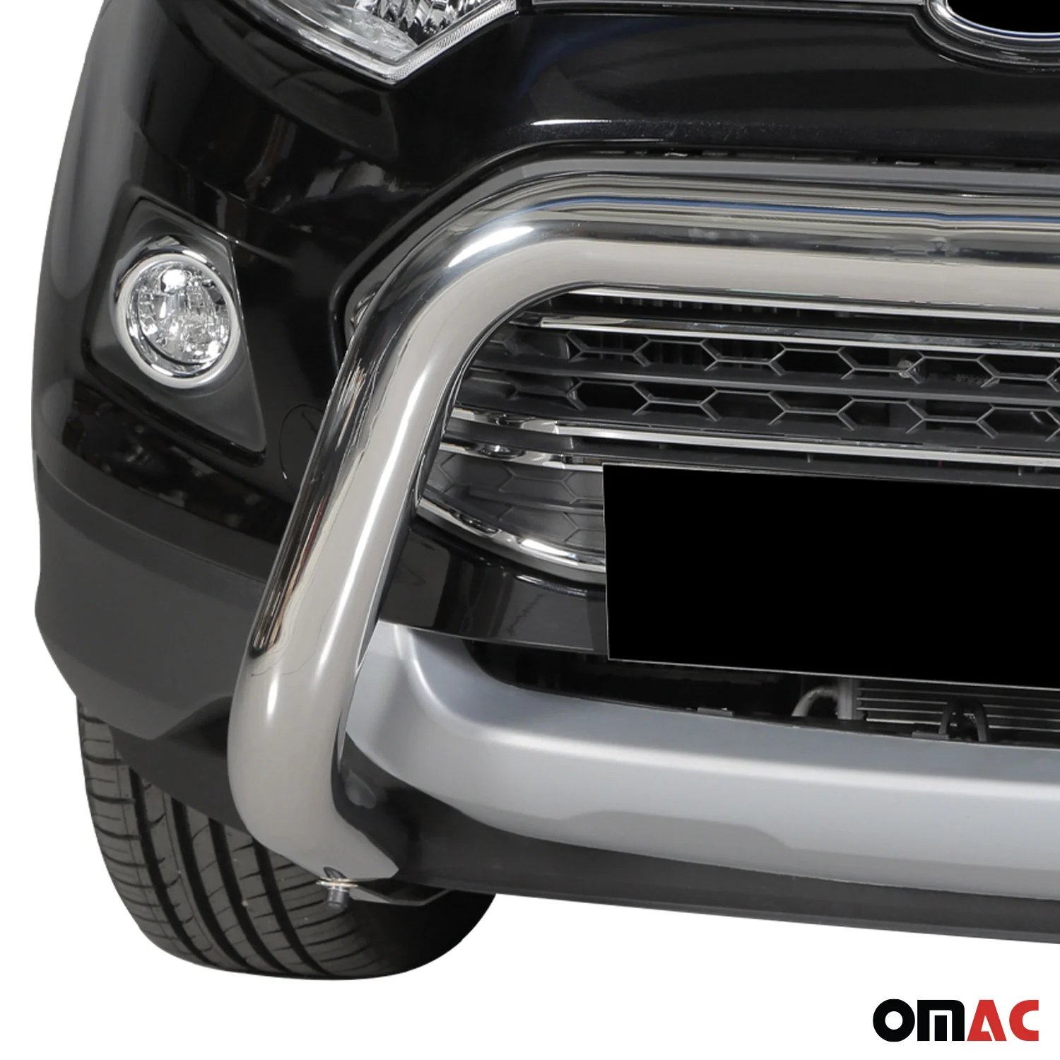 Frontbügel Frontschutzbügel für Ford Ecosport 2013-2017 ø76mm Stahl Silber - Image 3