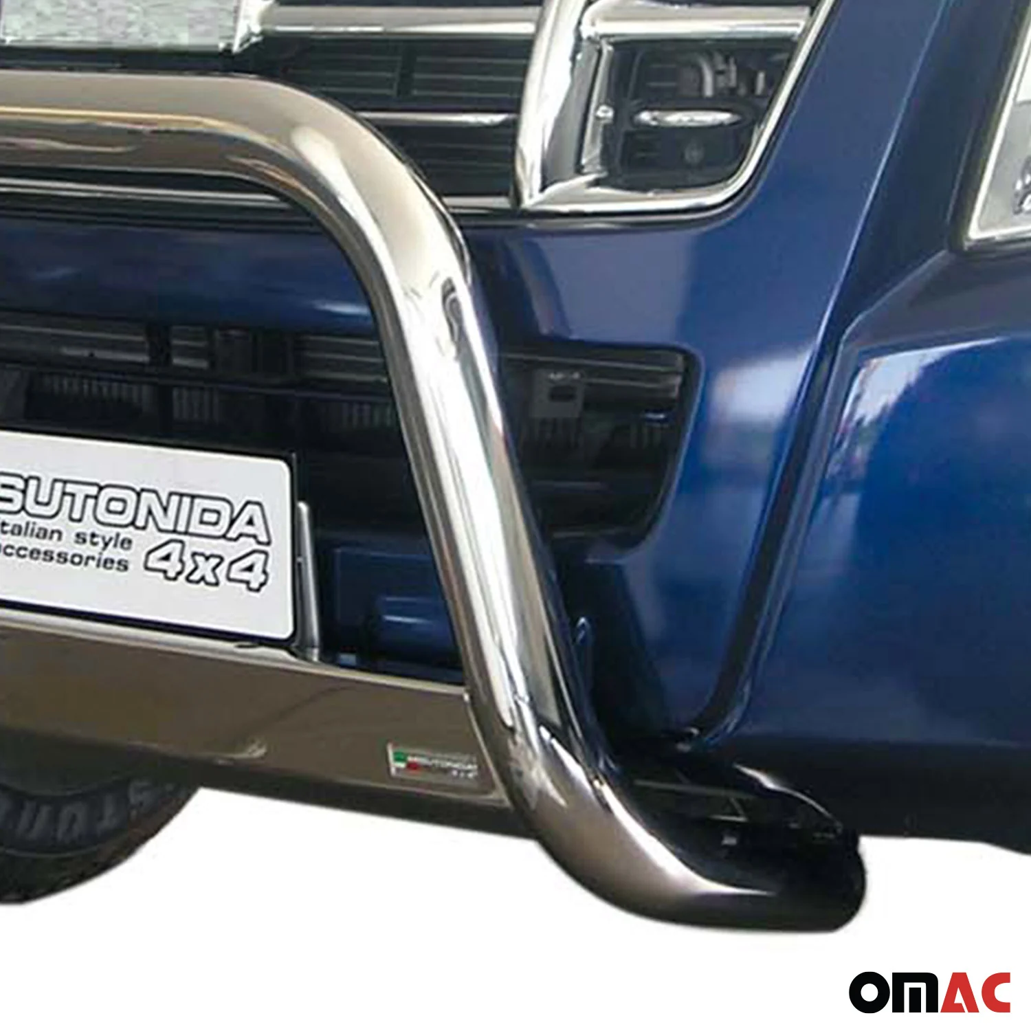 Frontbügel Frontschutzbügel für Isuzu D-Max 2006-2012 ø63mm Stahl Silber Schutz - Image 3