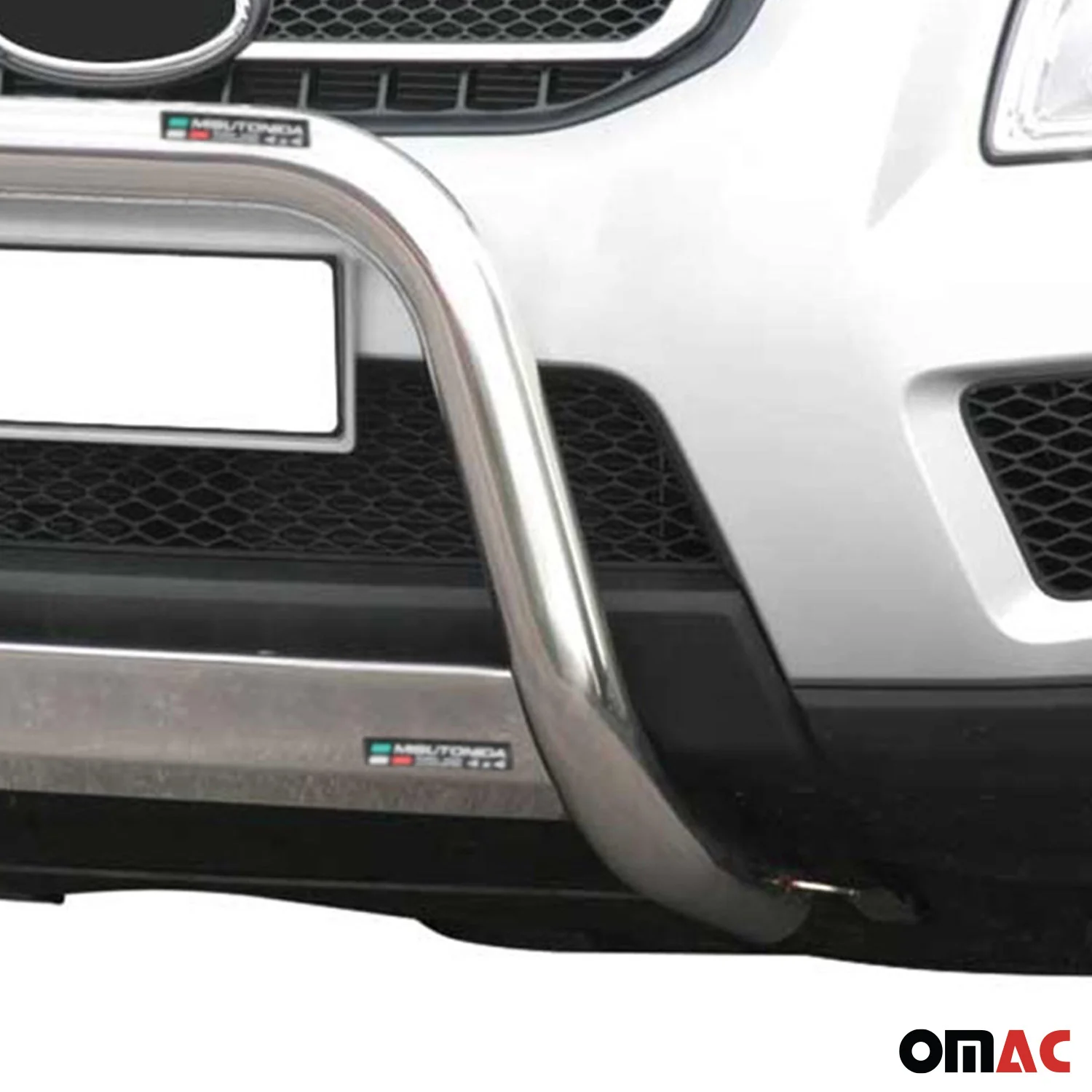 Frontbügel Frontschutzbügel für Kia Sportage 2008-2010 ø63mm Stahl Silber Schutz - Image 3