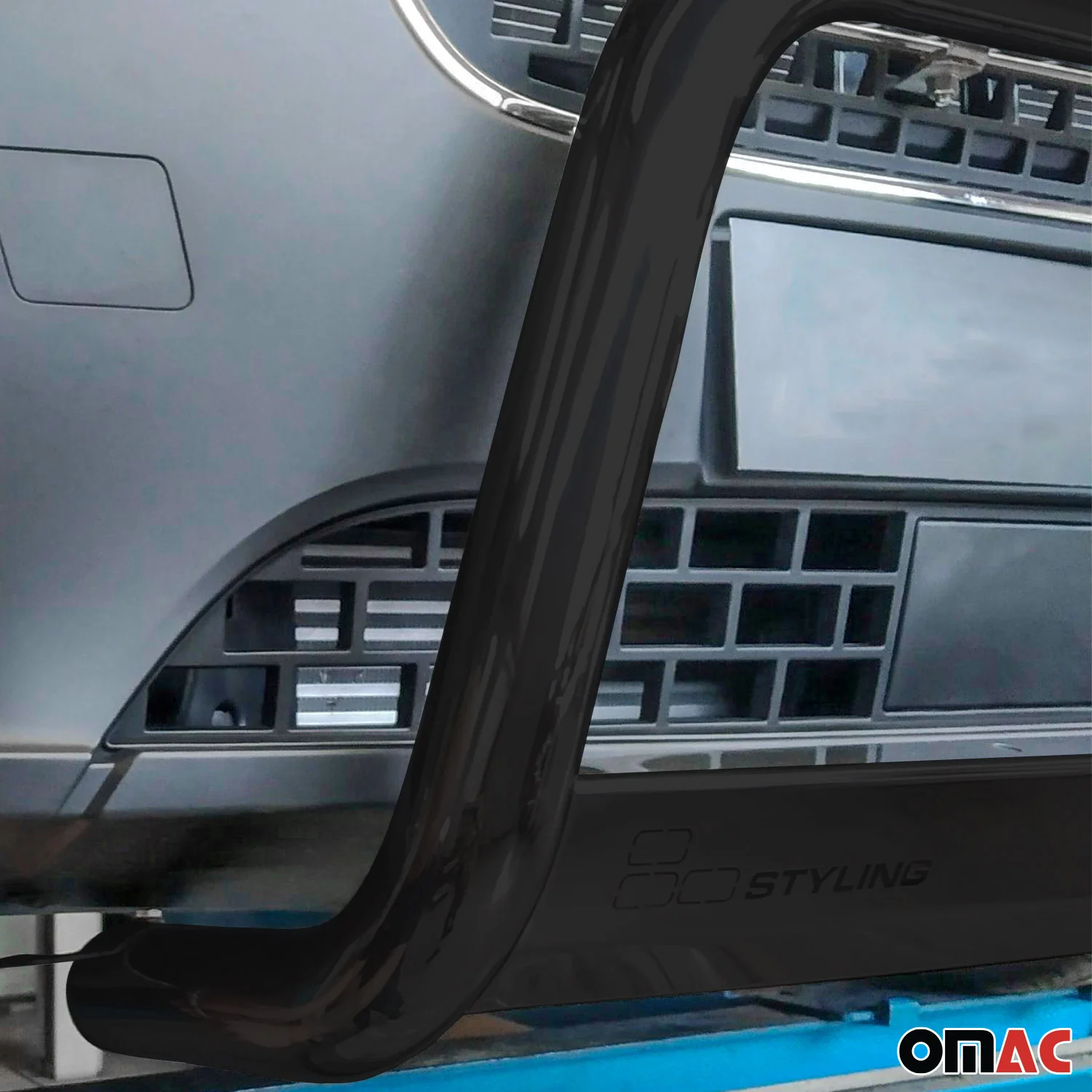 Frontbügel Frontschutzbügel für Mitsubishi L200 2010-2015 ø63mm Stahl Schwarz - Image 5