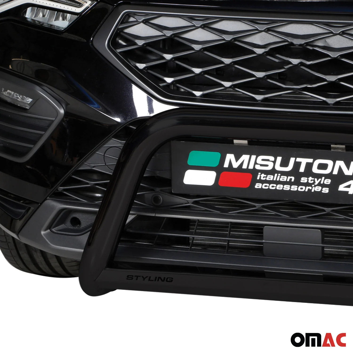 Frontbügel Frontschutzbügel für Seat Ateca 2021-2026 ø63mm Stahl Schwarz Schutz - Image 3