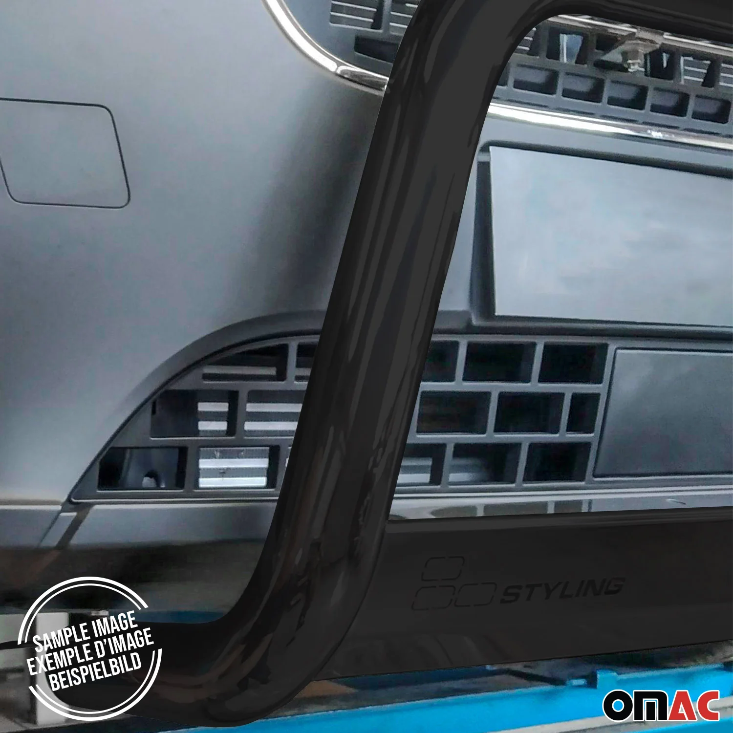 Frontbügel Frontschutzbügel für Opel Zafira Life 2019-2026 ø63mm Stahl Schwarz - Image 5