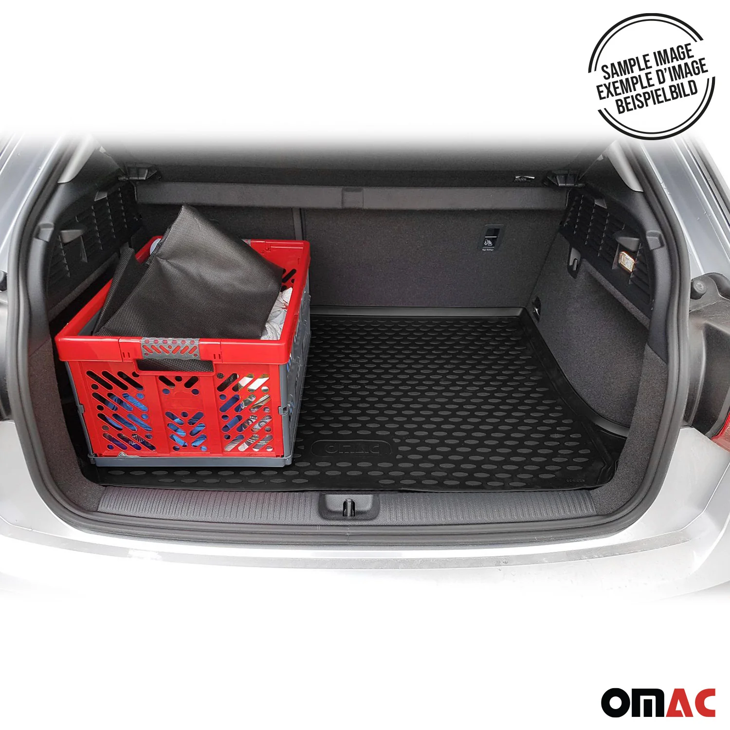 Fußmatten & Kofferraumwanne Set für Toyota RAV4 2019-2025 Gummi TPE Schwarz 5x - Image 7