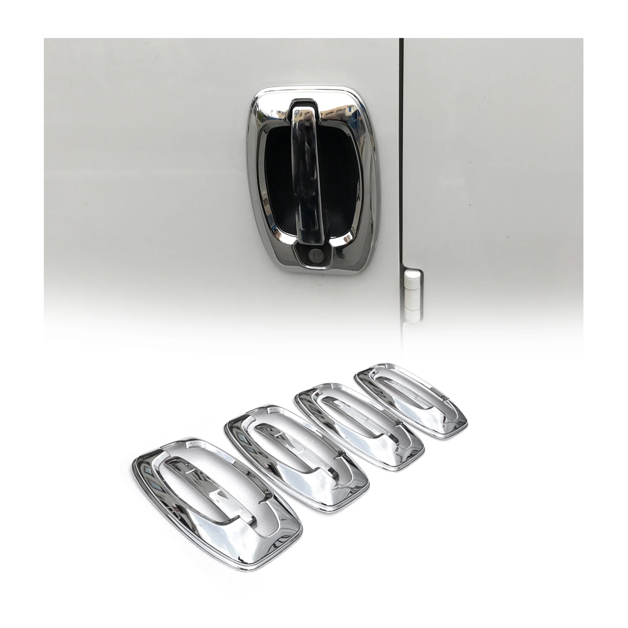 Türgriff Blende Türgriffkappen für Iveco Daily 2006-2014 4-Tür Chrom ABS 8x