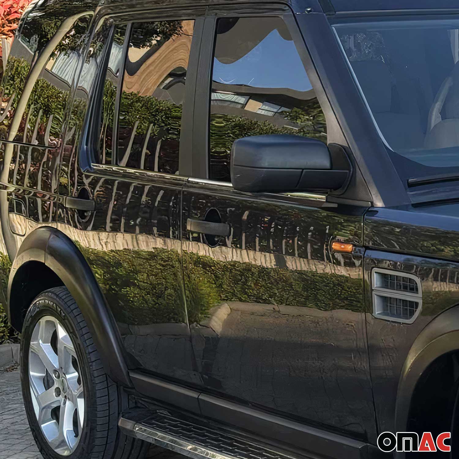 Fensterleisten Zierleisten für Land Rover Discovery 2009-2016 Edelstahl Chrom 4x - Image 2