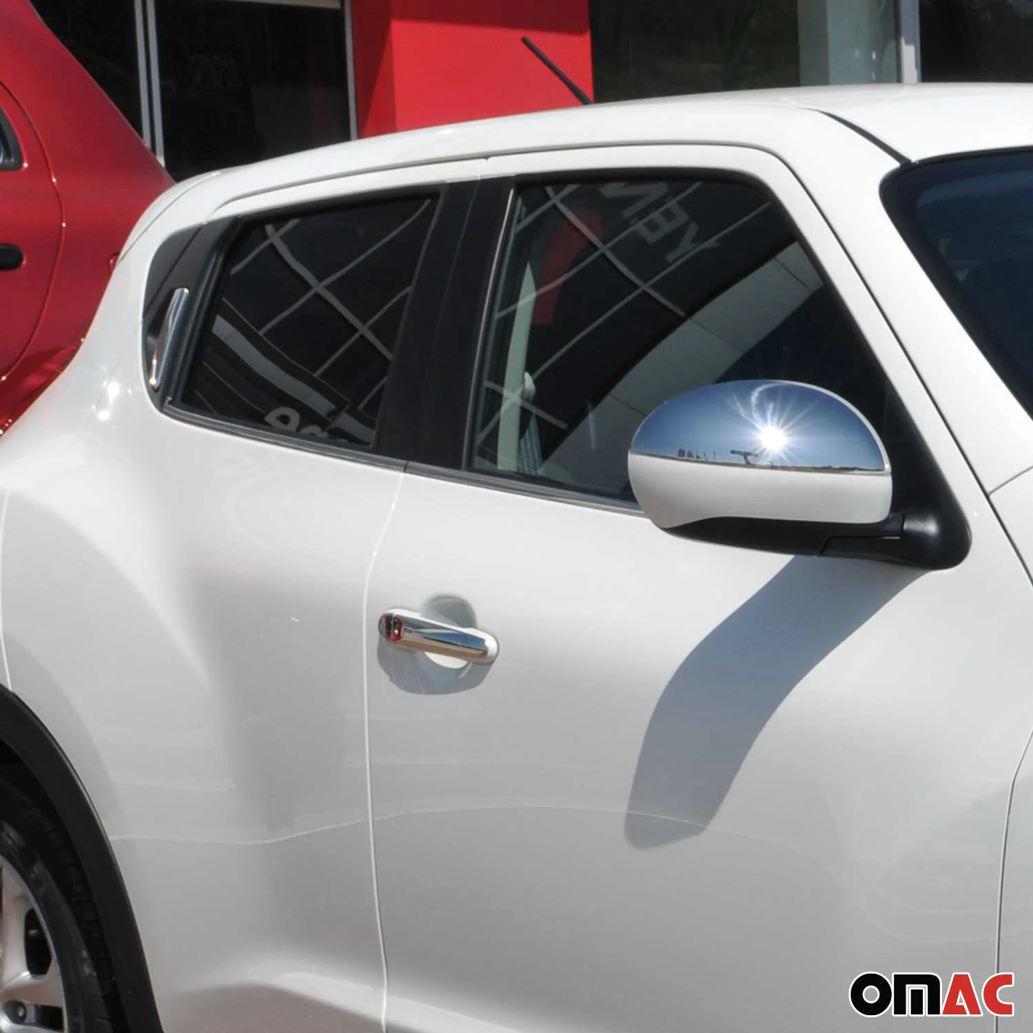 Fensterleisten Zierleisten für Nissan Juke 2010-2020 Edelstahl Chrom 4tlg - Image 2