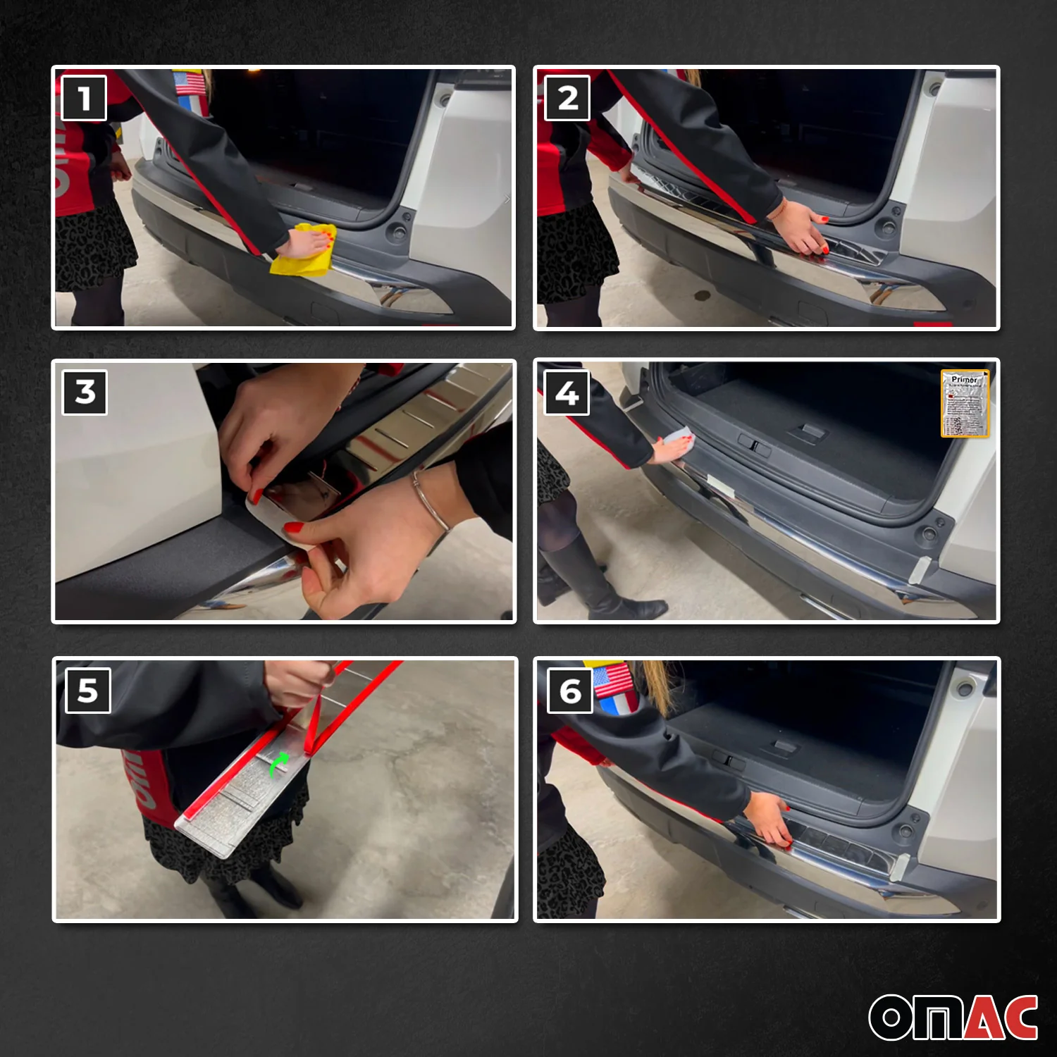 Ladekantenschutz Stoßstange für Nissan Qashqai J11 2013-2017 Pre-FL Chrom B-ware - Image 4