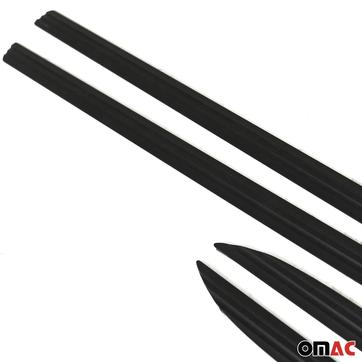 Seitentürleiste Türschutzleiste für Nissan Qashqai 2013-2021 Alu Schwarz 4x - Image 6