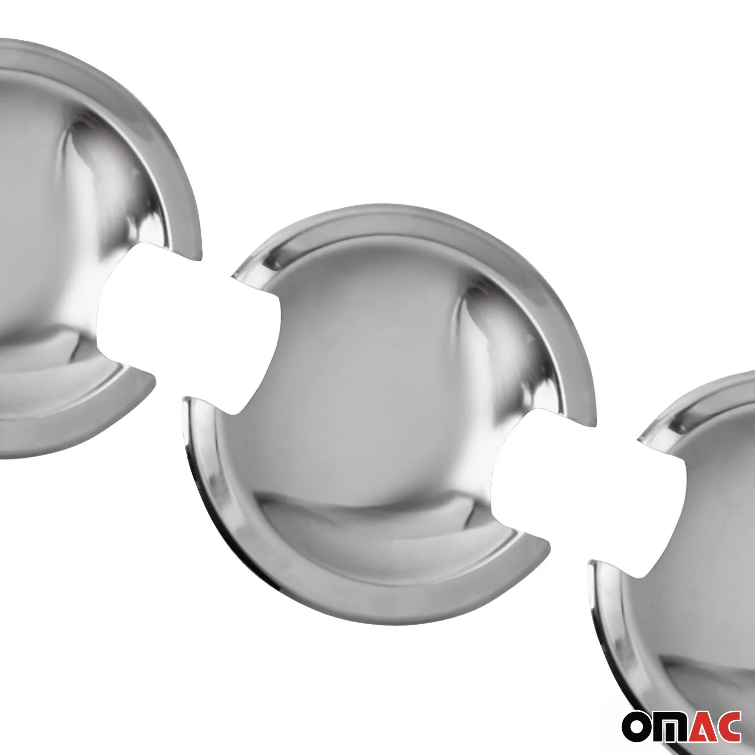 Türgriffschalen Türgriffmulden Für VW Caddy 2015-2020 Chrom Edelstahl 3 tlg - Image 6