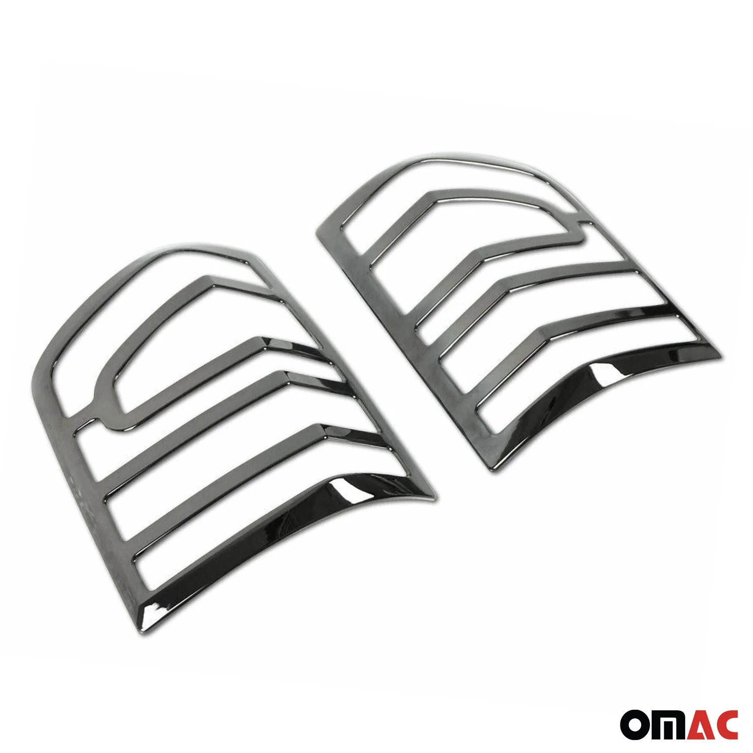 Stop Licht Rahmen für VW T5 Caravelle Multivan 2009-2015 Schwarz Abs Chrom - Image 8