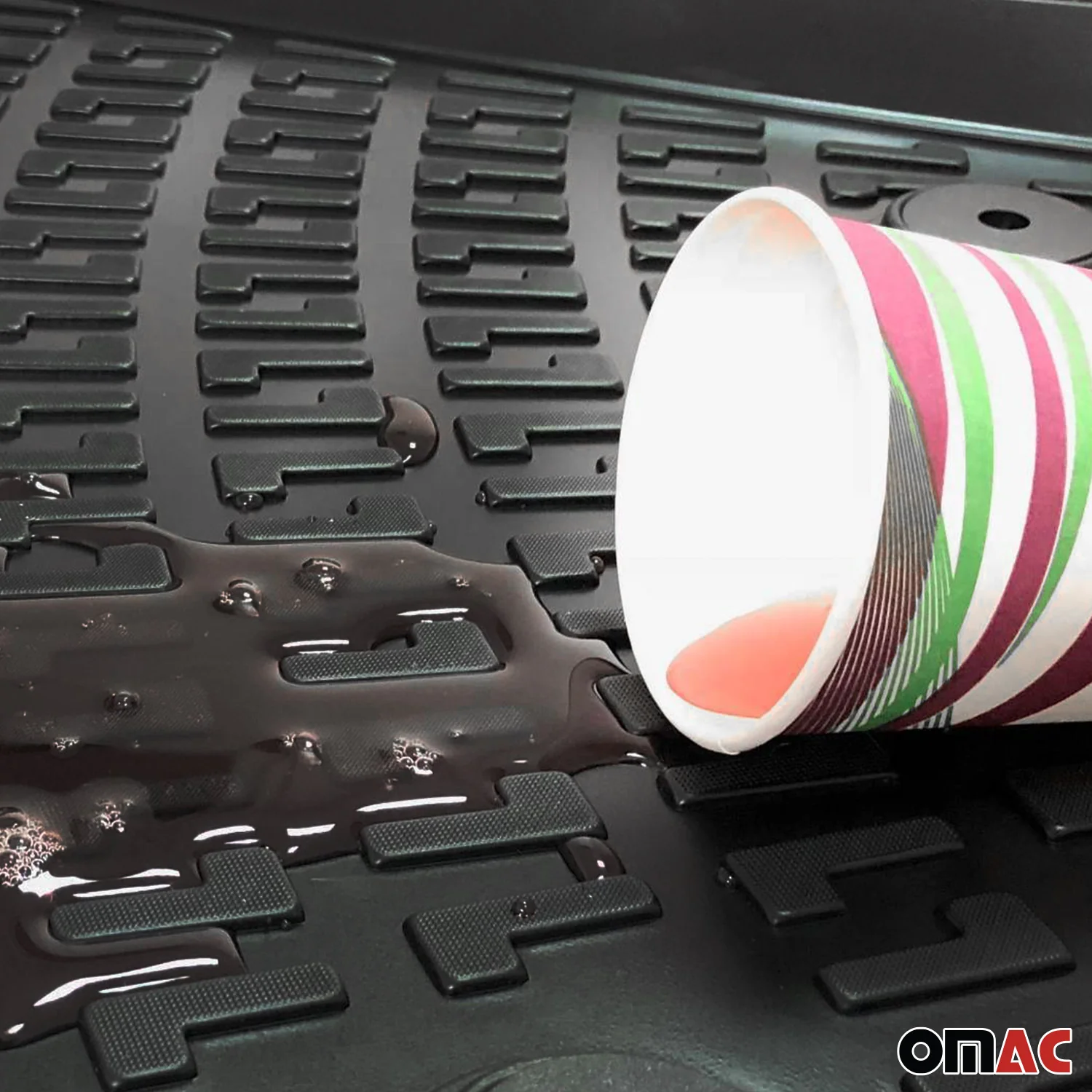 Fußmatten 3D Gummimatten für Ssangyong Actyon 2005-2013 Gummi TPE Schwarz 4tlg - Image 10