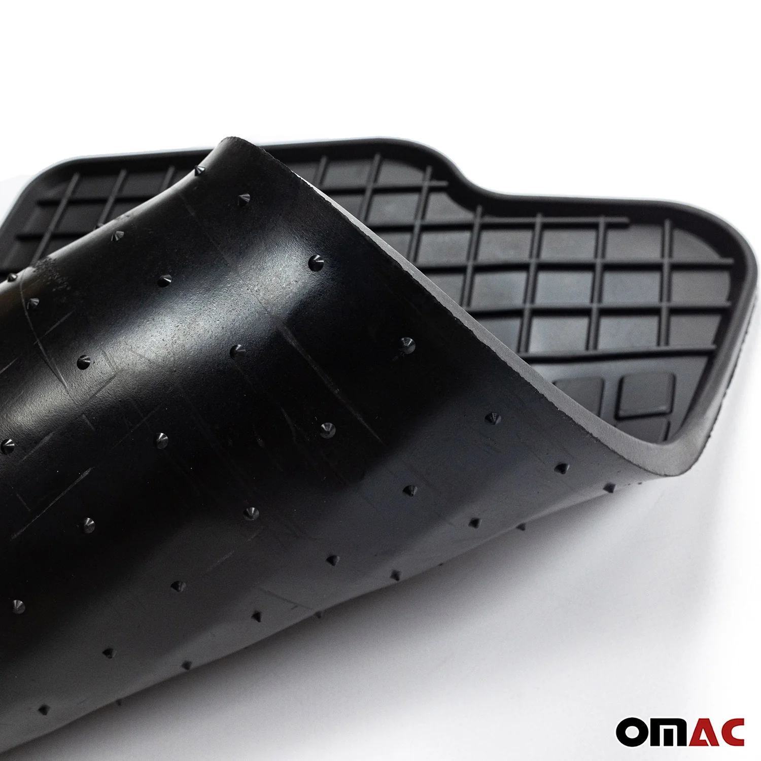OMAC Gummi Fußmatten für VW Touran 2003-2010 Automatten Gummi Schwarz 4tlg - Image 6
