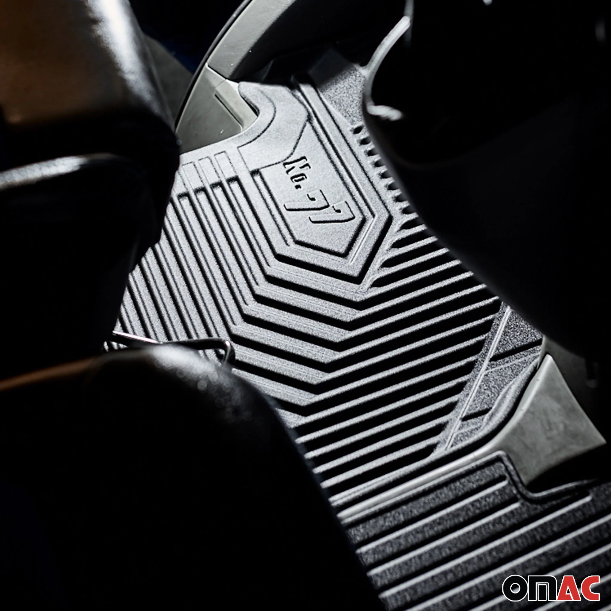Fußmatten Gummimatten No.77 für Audi TT II 2006-2014 TPE Gummi Schwarz 4 tlg - Image 5
