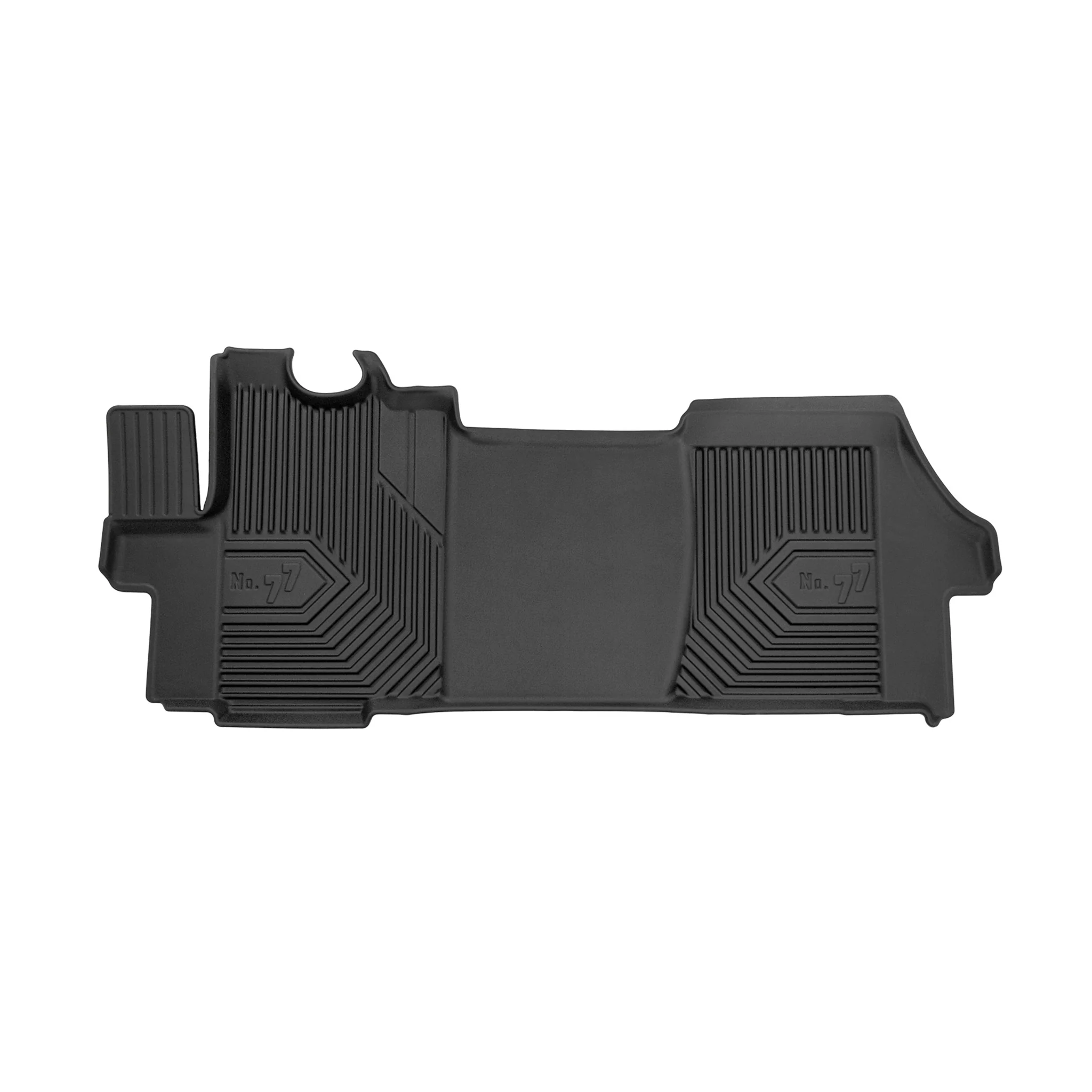 Fußmatten Gummimatten No.77 für Citroen Jumper II 2006-2016 TPE Schwarz 1 tlg