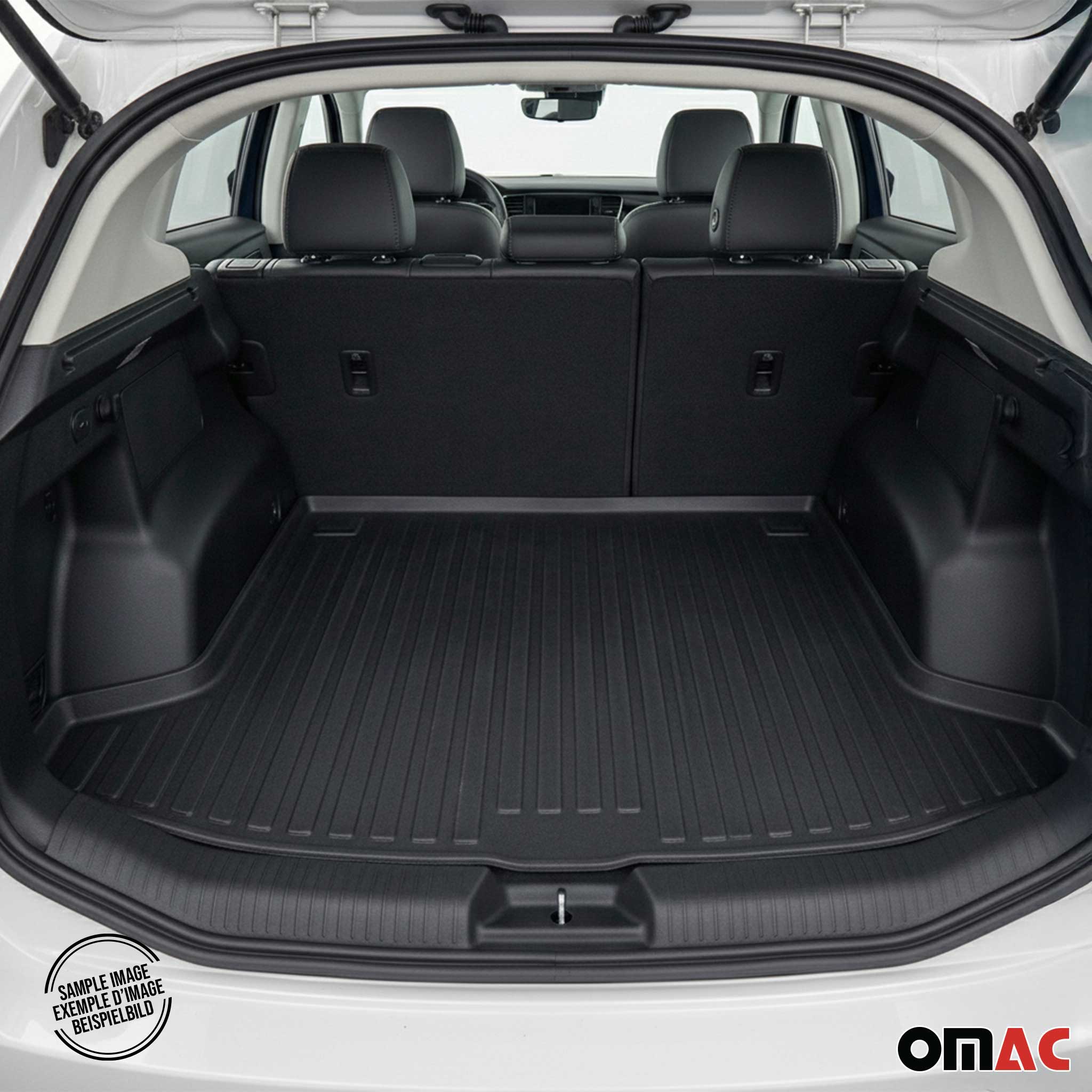 Fußmatten & Kofferraumwanne Set für Dacia Sandero 5tür 2008-2012 5tür Gummi - Image 5