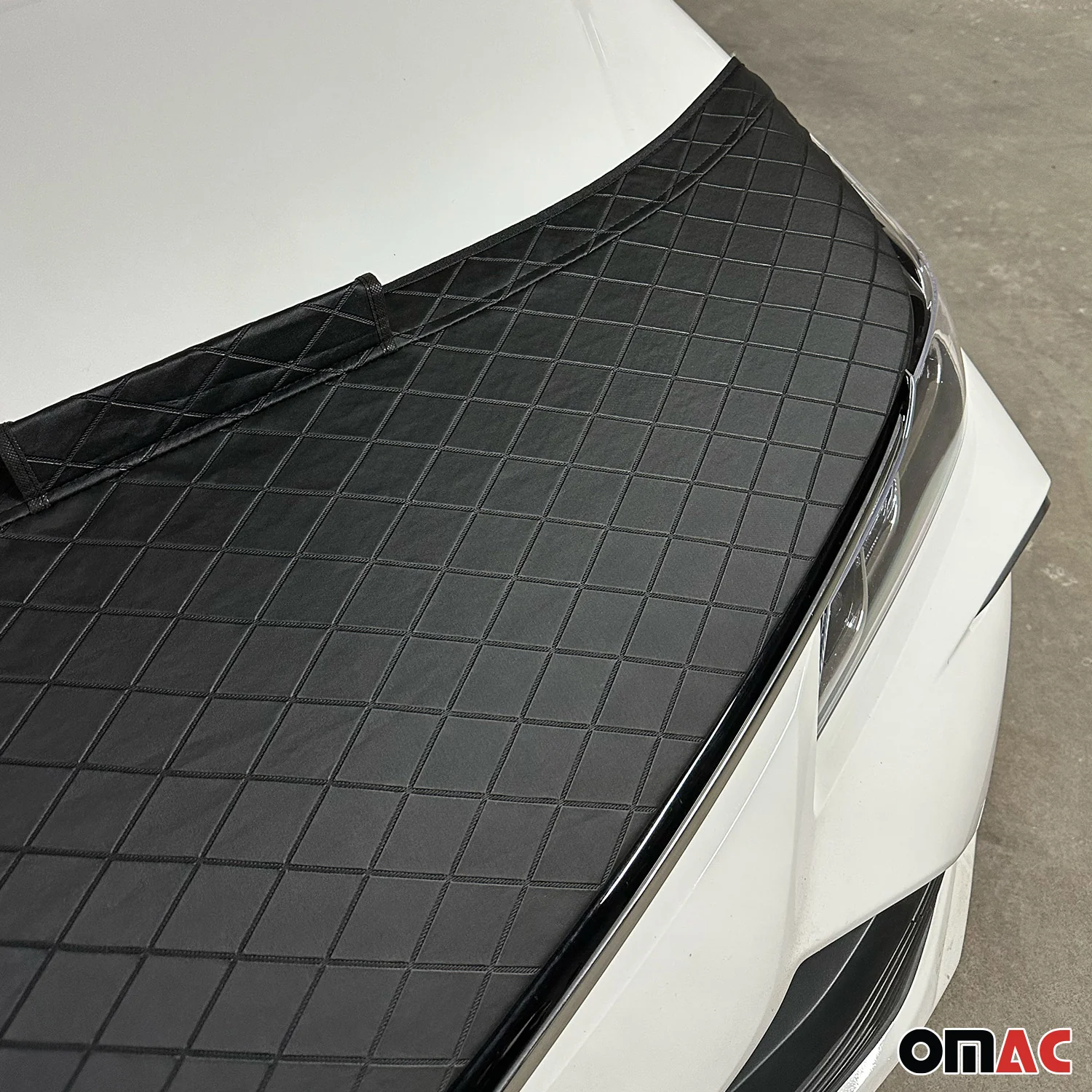Schwarz Halb Haubenbra Steinschlagschutz Bonnet Bra für Ford Galaxy 2006-2010 - Image 8
