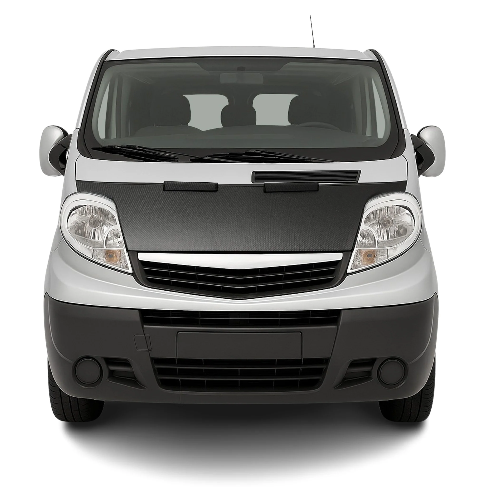 Haubenbra Steinschlagschutz Bonnet Bra für Renault Trafic 2001-2014 Carbon Halb