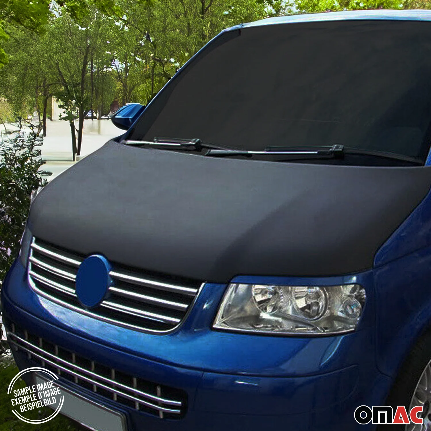 Haubenbra Steinschlagschutz Bonnet Bra für Renault Master 2014-2020 Schwarz - Image 7