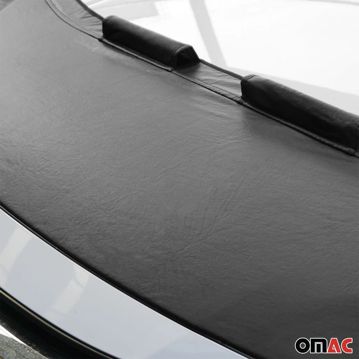 Haubenbra Steinschlagschutz Bonnet Bra für Seat Toledo 1998-2004 Schwarz Halb - Image 8