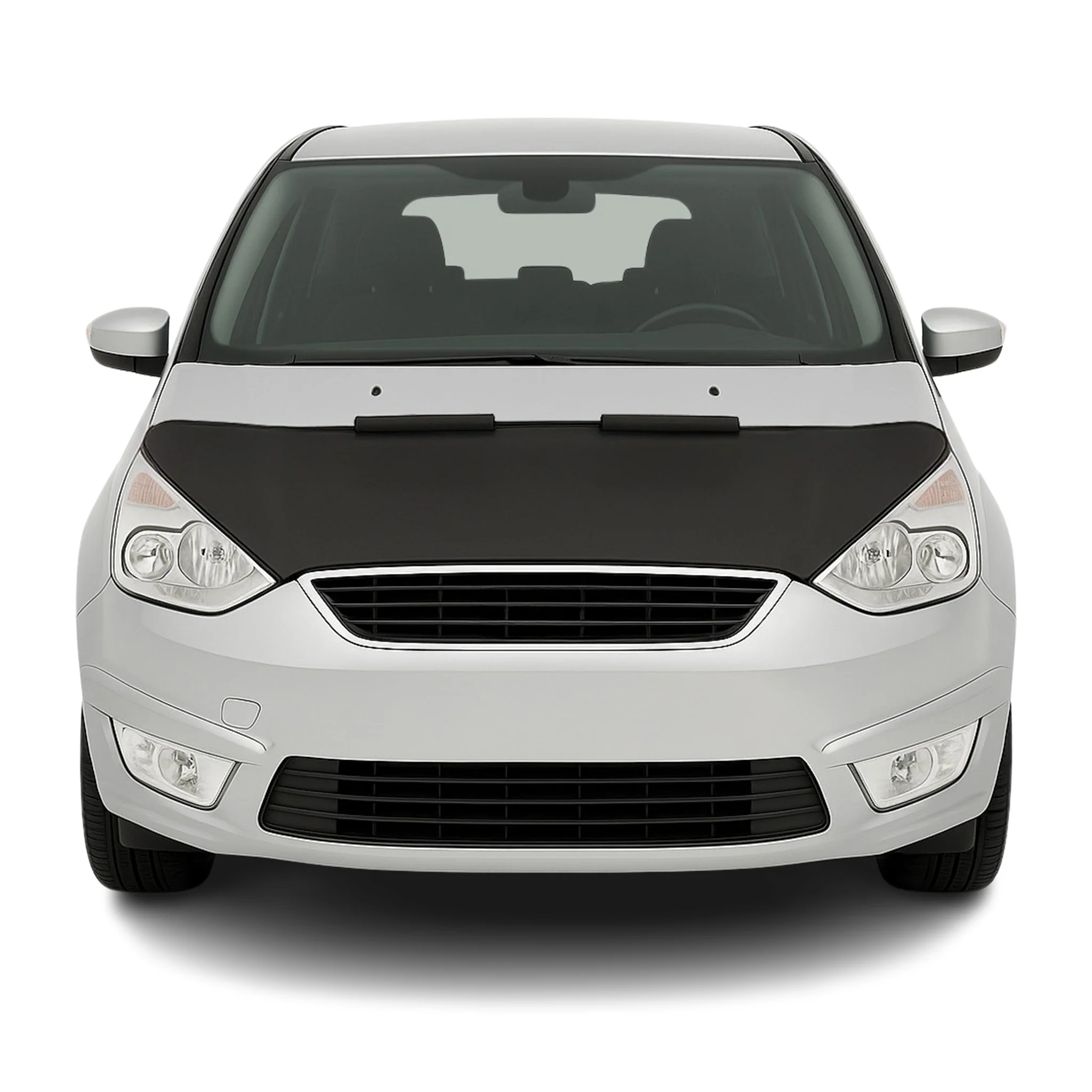 Haubenbra Steinschlagschutz Bonnet Bra für Ford Galaxy II 2006-2010 Schwarz Halb