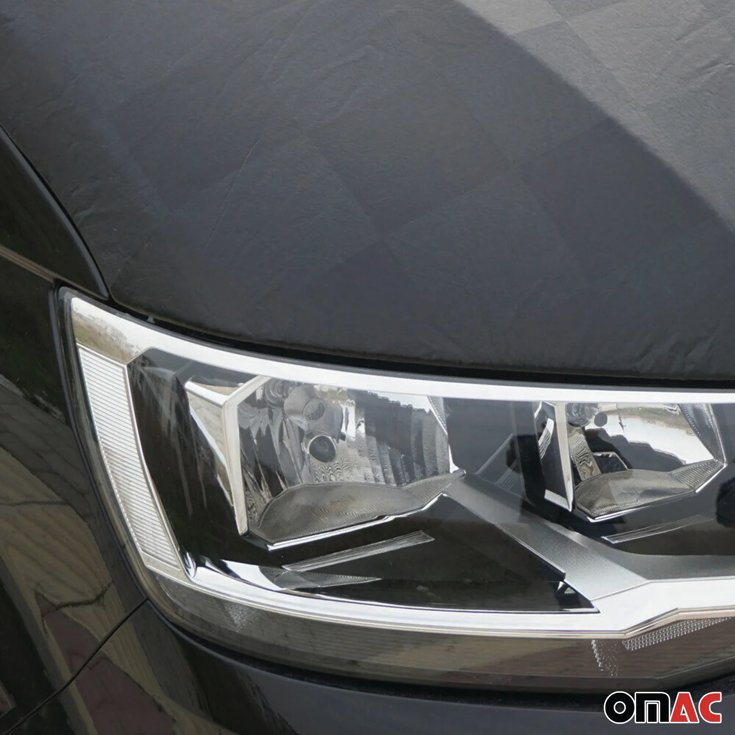 Haubenbra Steinschlagschutz Bonnet Bra für Mercedes Vito W447 2014-2026 Kariert - Image 6