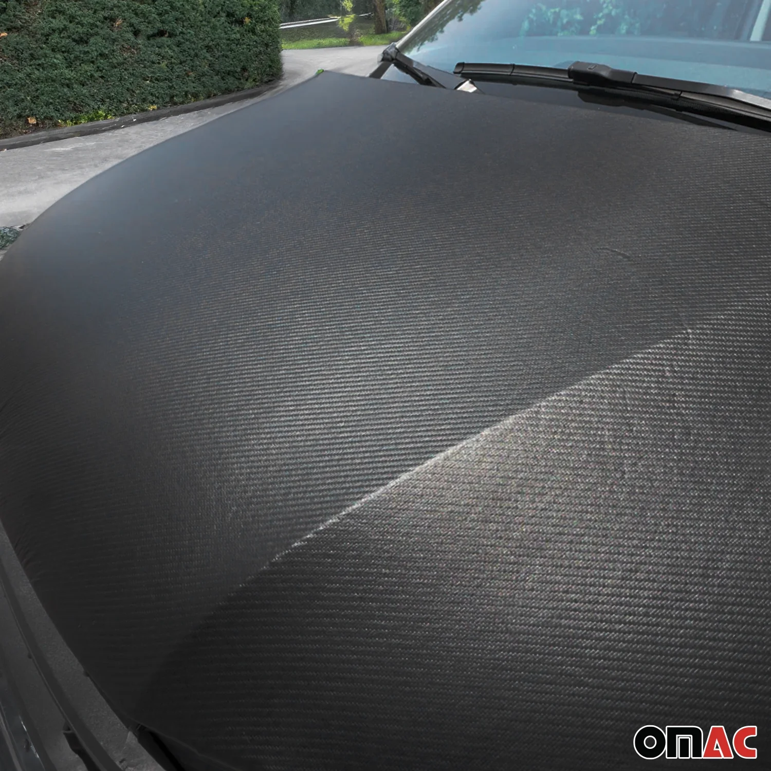 Haubenbra Bonnet Bra Steinschlagschutz für Renault Master 2019-2023 Carbon Optik - Image 4