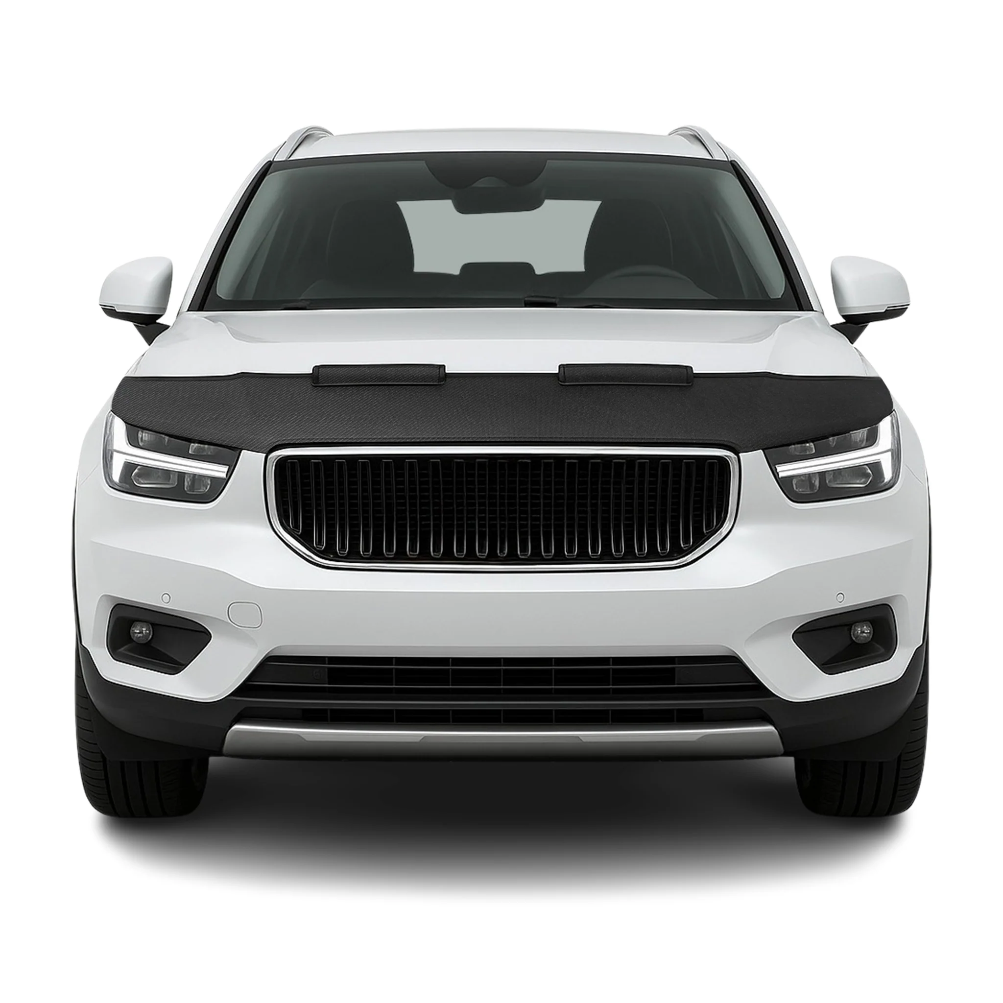 Haubenbra Steinschlagschutz Bonnet Bra für Volvo XC40 2018-2026 Carbon Halb