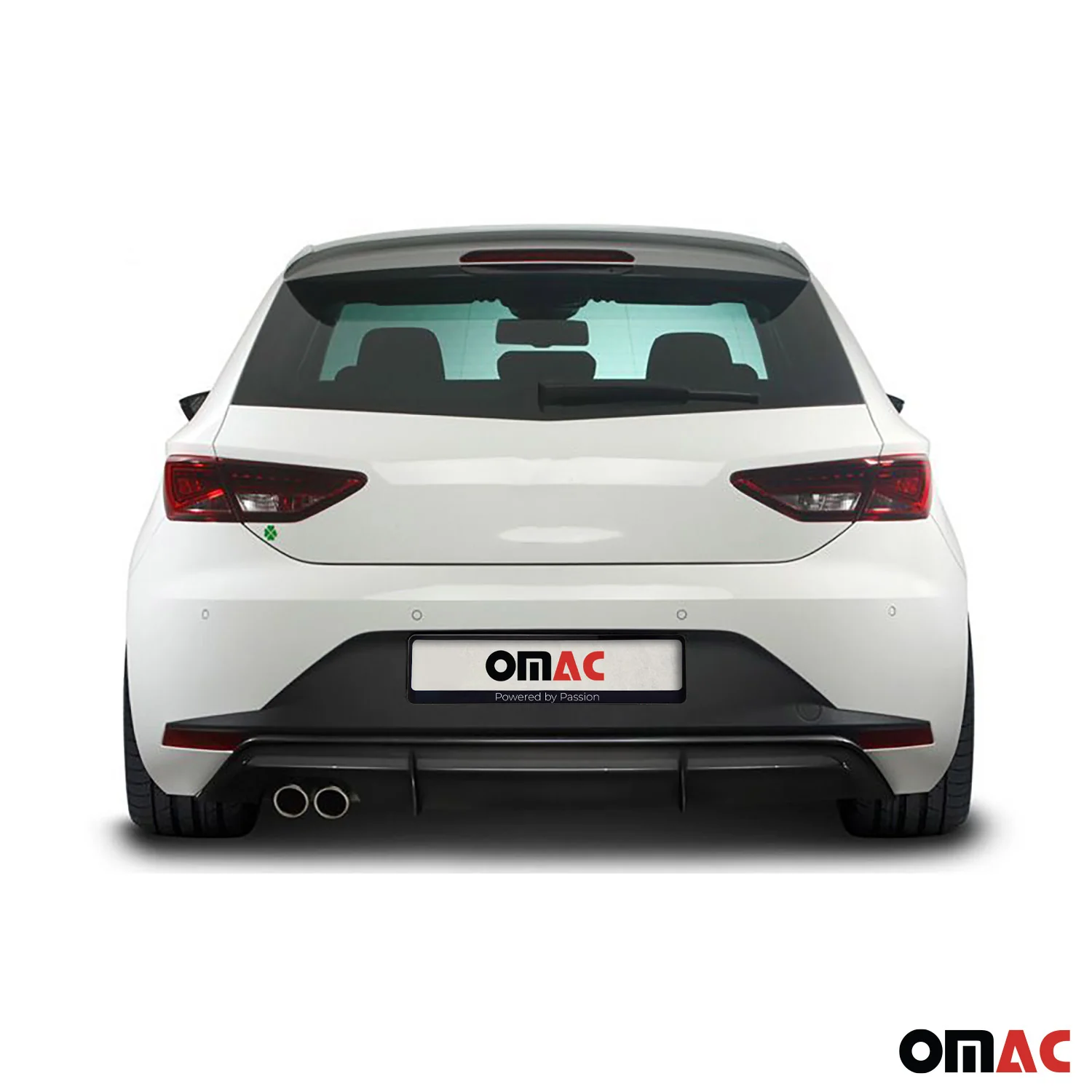 RDX Heckschürzenansatz Diffuser für Seat Leon 5F FR 5trg 2013-2017 Schwarz - Image 6