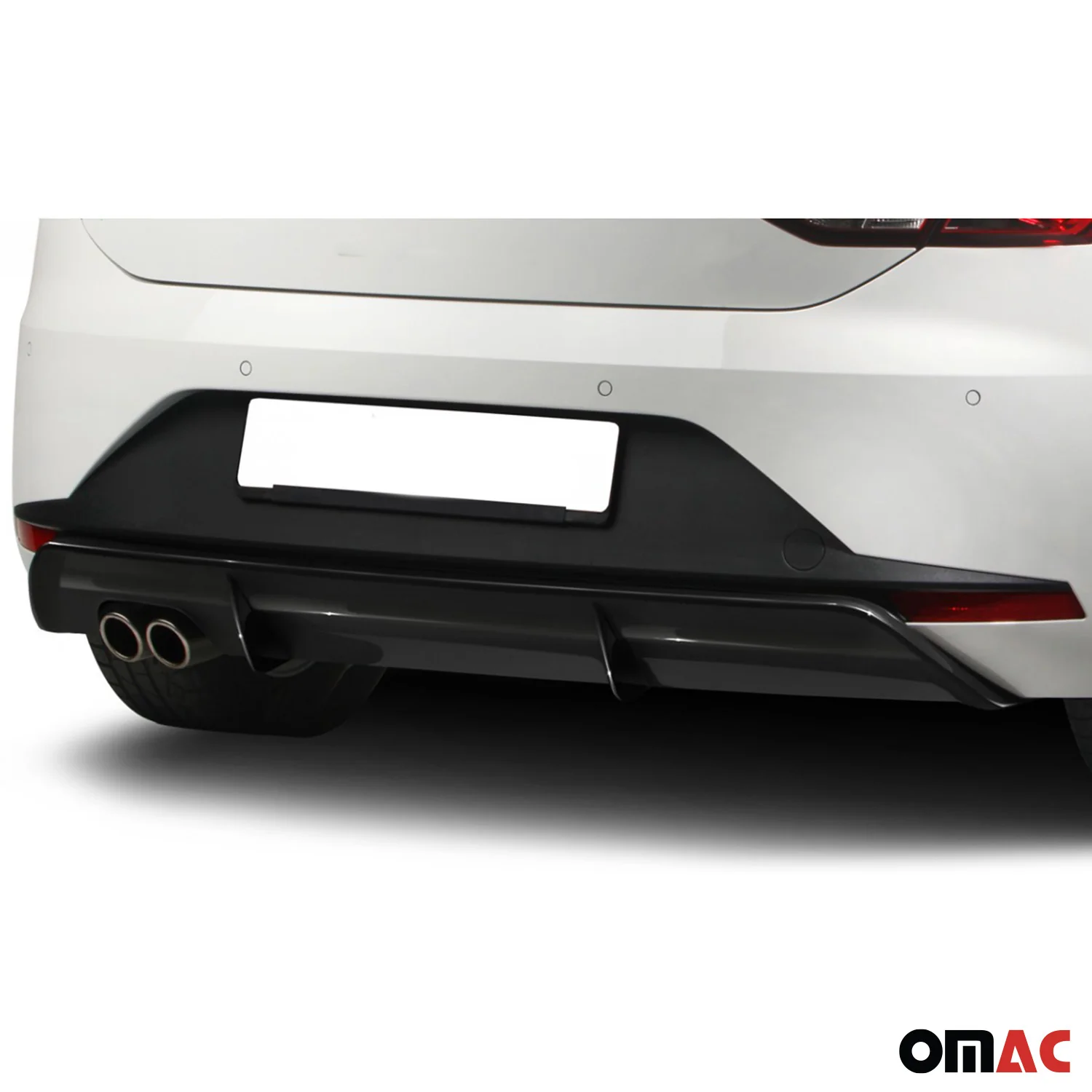 RDX Heckschürzenansatz Diffuser für Seat Leon 5F FR 5trg 2013-2017 Schwarz - Image 8