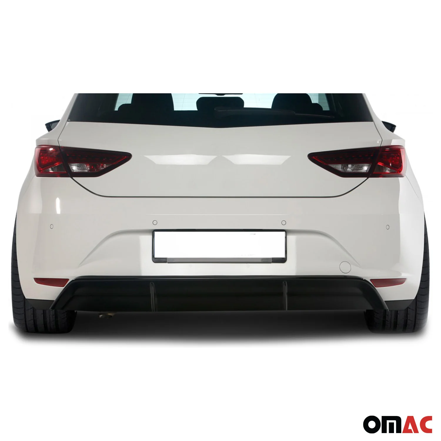RDX Heckschürzenansatz Diffuser für Seat Leon 5F 5 trg 2013-2017 ABS Schwarz - Image 7