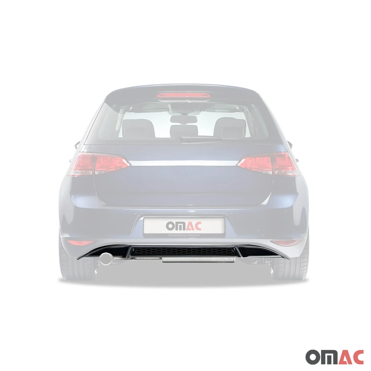 RDX Heckschürzenansatz Diffuser für VW Golf VII HB 2012-2023 Unlackiert - Image 3