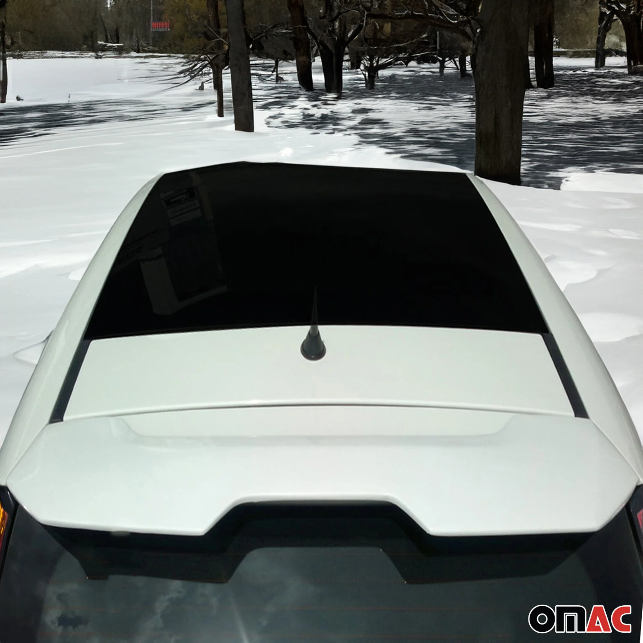 Heckspoiler Dachspoiler für Fiat Punto Evo Grande Punto 2005-2012 Weiß Lackiert - Image 2