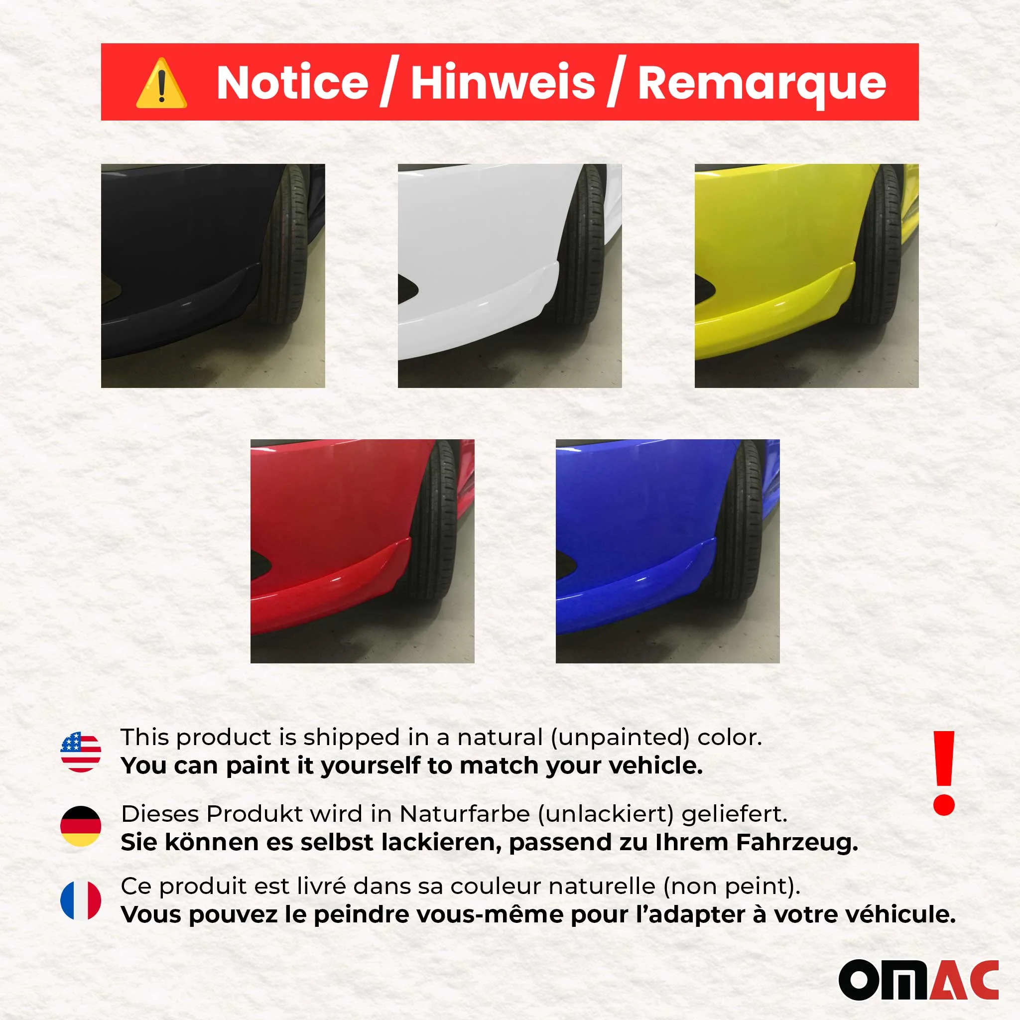 Heckspoiler Dachspoiler für Fiat Punto Evo Grande Punto 2005-2012 Weiß Lackiert - Image 3