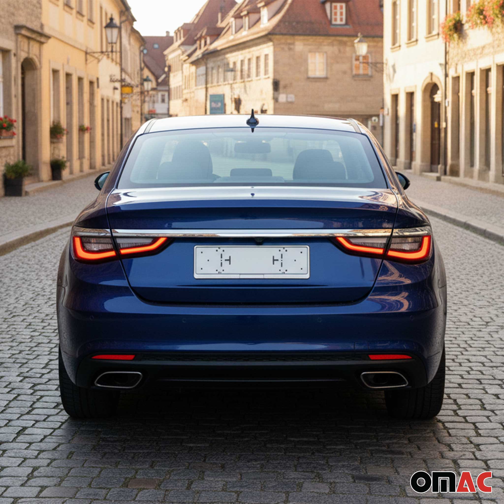 Kennzeichenhalter Nummernschildhalter für VW Golf 8 2019-2026 Edelstahl 2tlg - Image 5