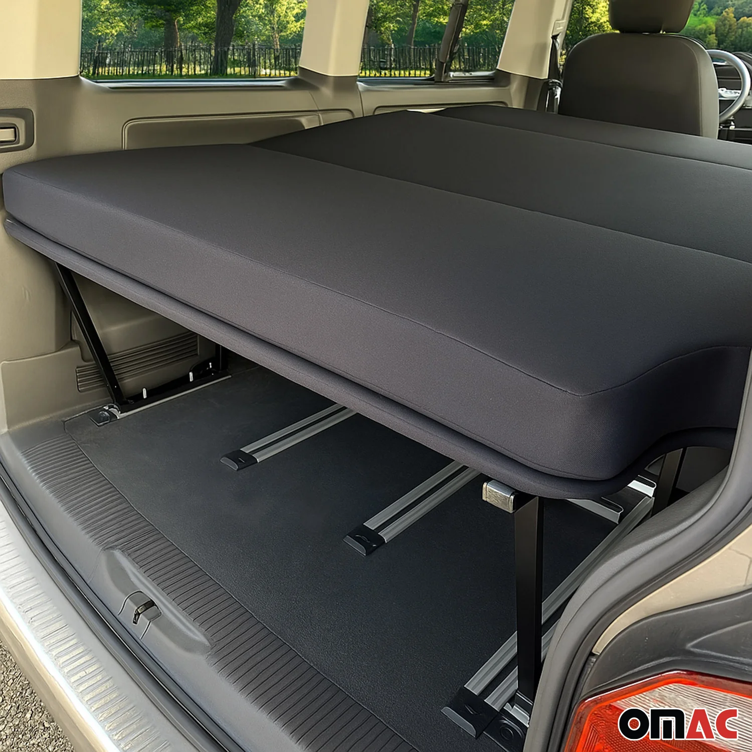 Klappmatratze Multiflexboard Set Konsolen für VW T5 T6 T6.1 Multivan 2003-2024 - Image 3