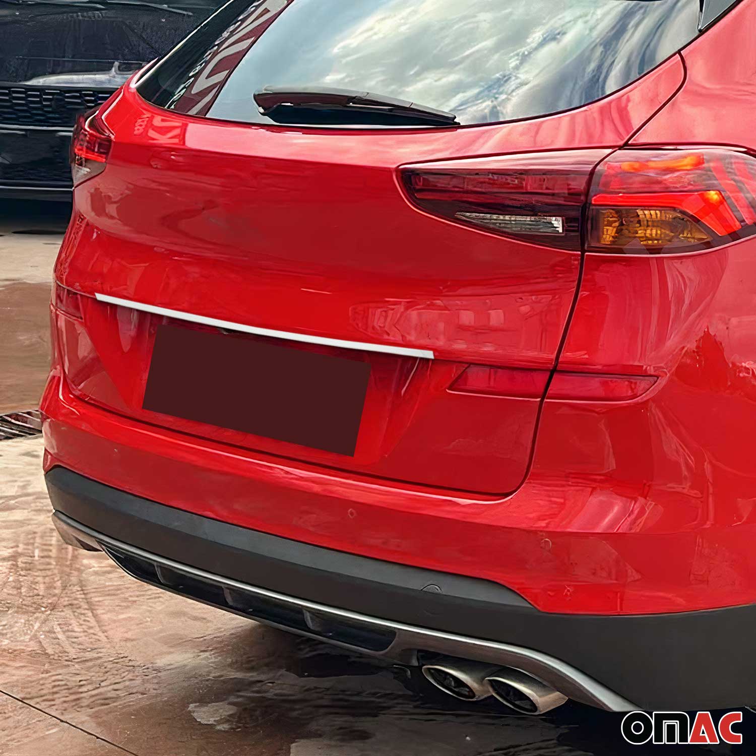 Kofferraumleiste Heckleisten für VW Golf mk8 5tür 2019-2024 Edelstahl Chrom - Image 2