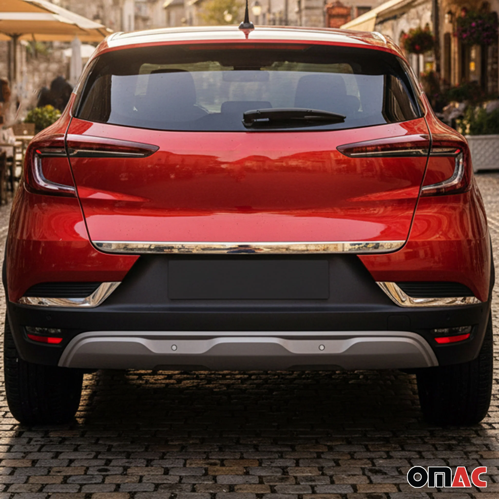 Kofferraumleiste Heckleiste für Renault Captur 2 2019-2026 Untere Edelstahl - Image 2