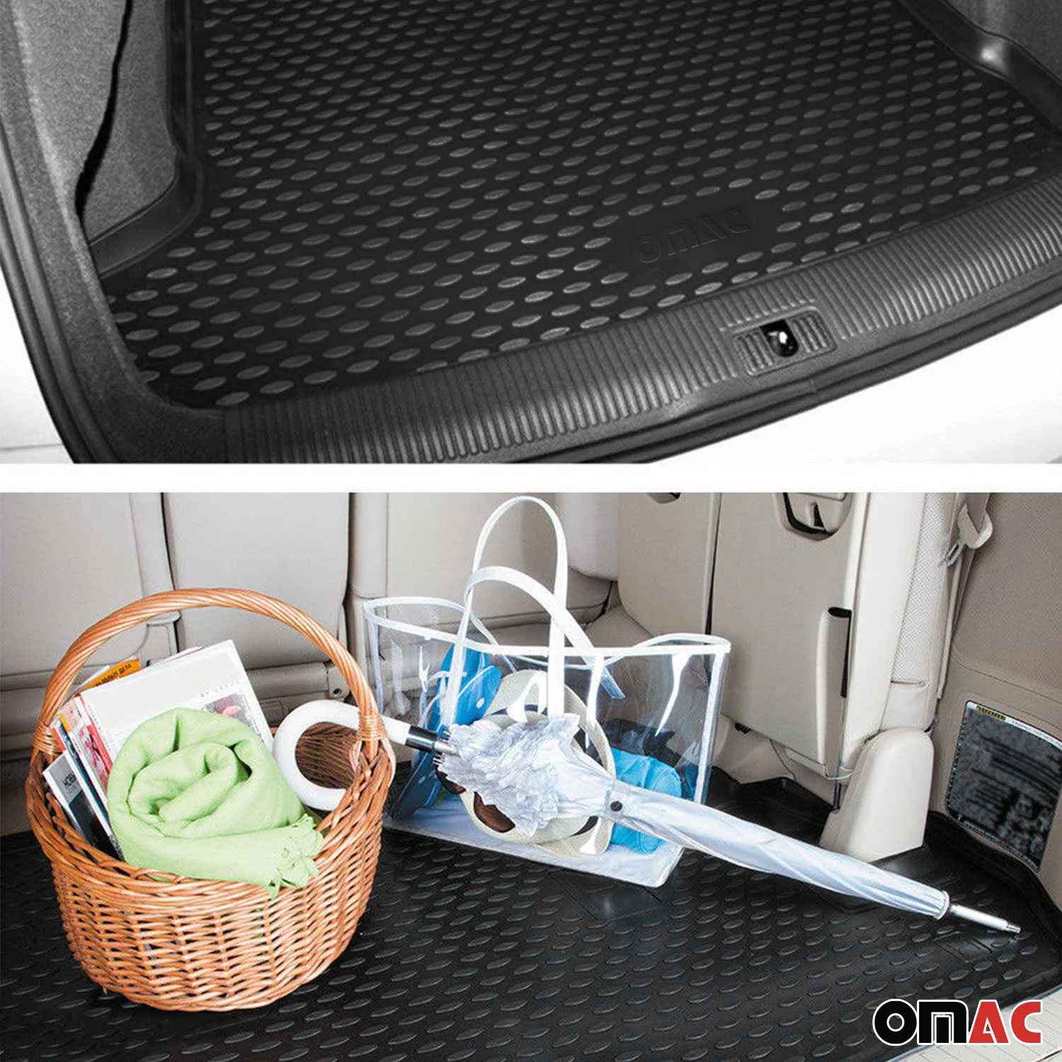 Kofferraummatte Laderaumwanne für MG ZS EV 2020-2026 obere TPE Schwarz 1 tlg - Image 5