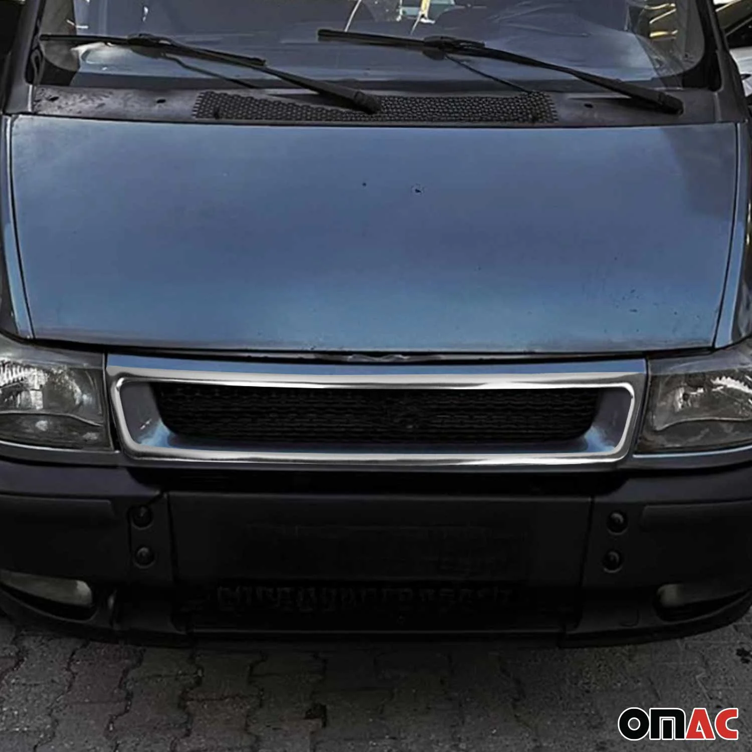 Kühlergrill Leisten Grillleisten für Ford Transit 2000-2006 Edelstahl Chrom - Image 2